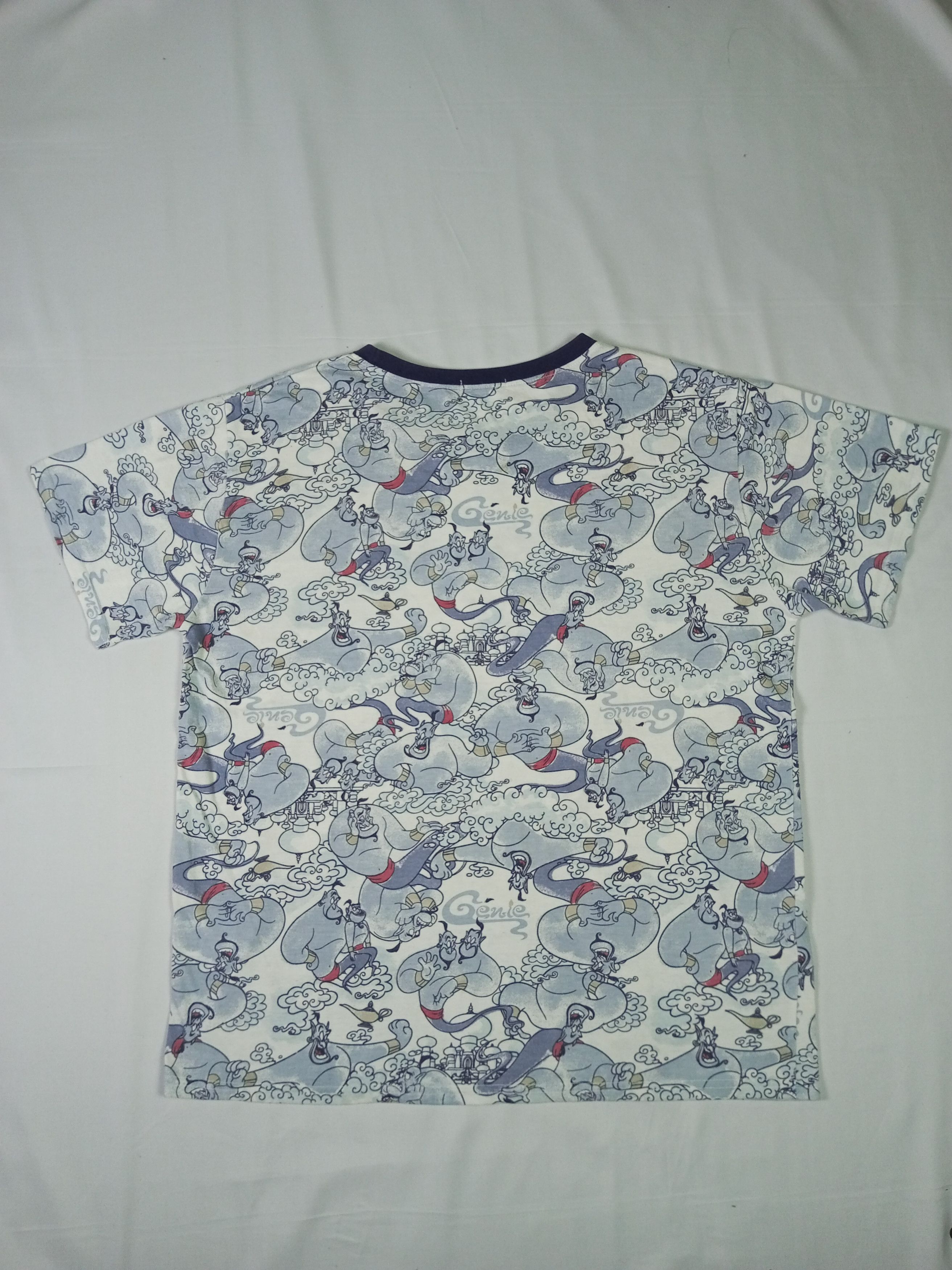Disney Vintage Aladdin The Genie AOP Graphic T-shirt Size US M / EU 48-50 / 2 - 10 Thumbnail