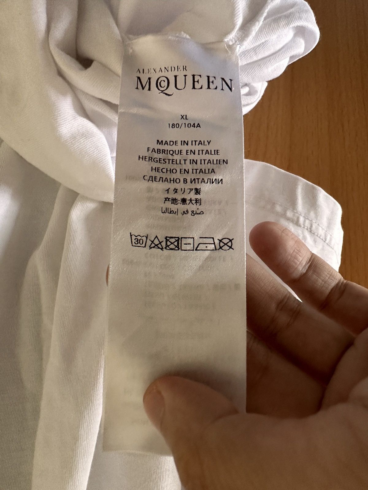 Alexander McQueen McQueen signature skull tee Size US XL / EU 56 / 4 - 5 Thumbnail