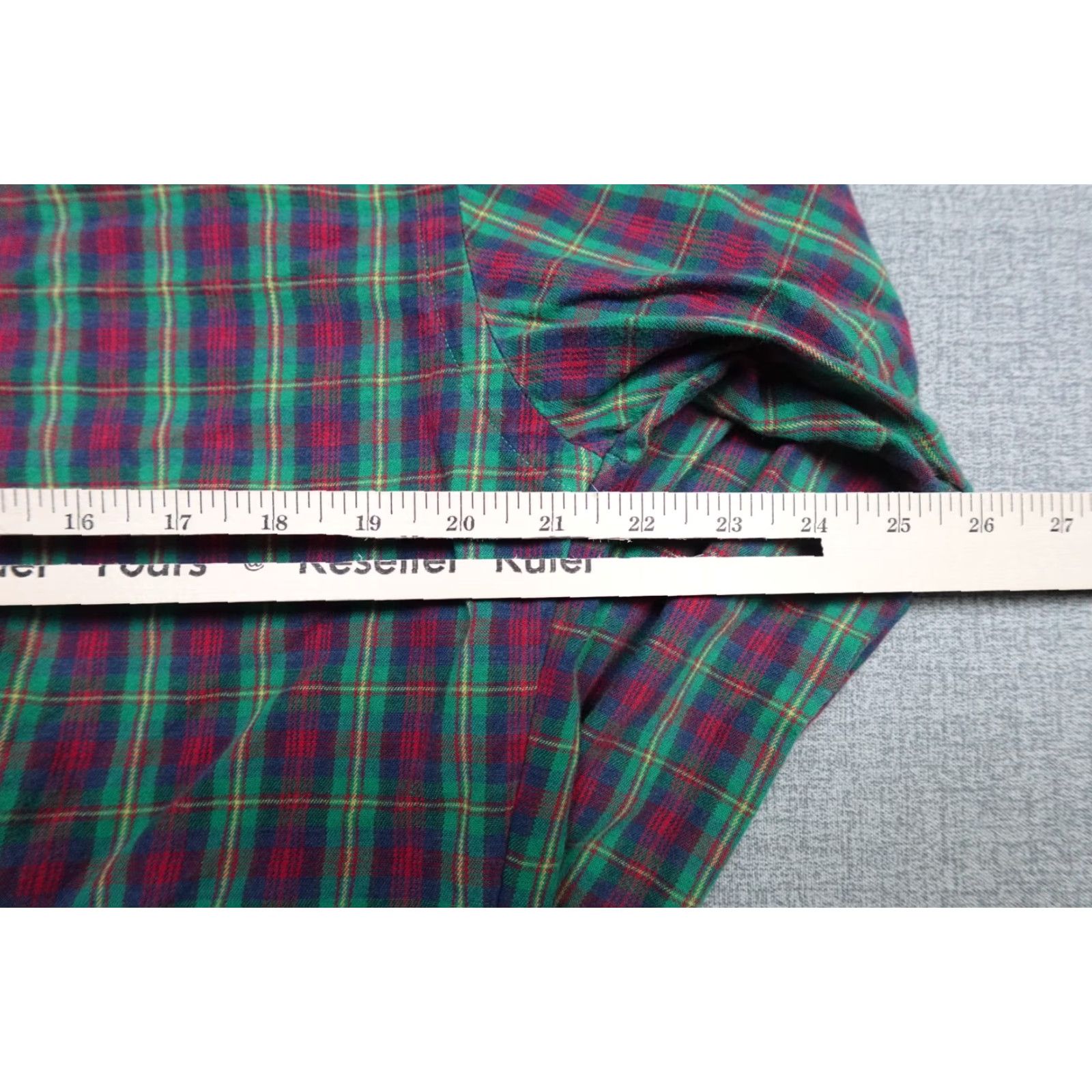 Polo Ralph Lauren Polo Ralph Lauren Shirt Mens Large Green Plaid Button-Up Vintage-Style Casual Comfort Size US L / EU 52-54 / 3 - 7 Thumbnail
