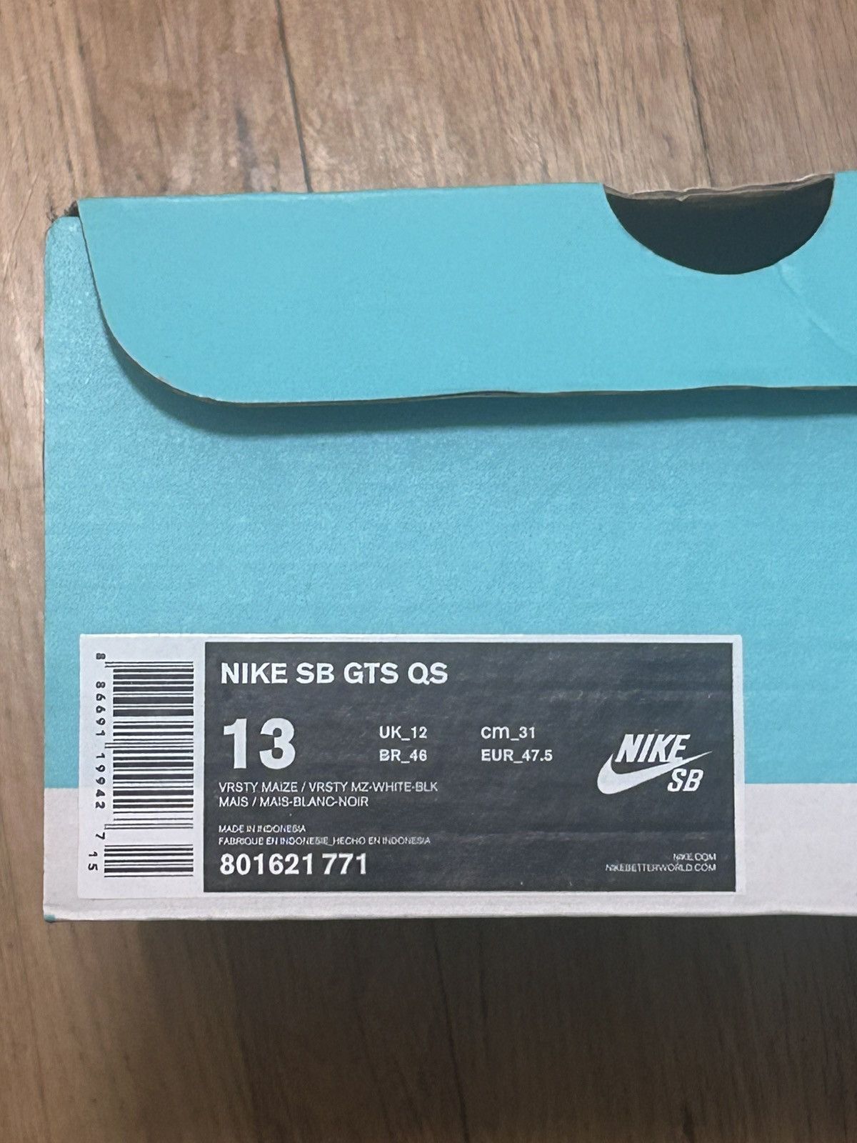 Nike × Supreme Supreme x Nike SB GTS size 13 quickstrike skater rare Size US 13 / EU 46 - 8 Thumbnail