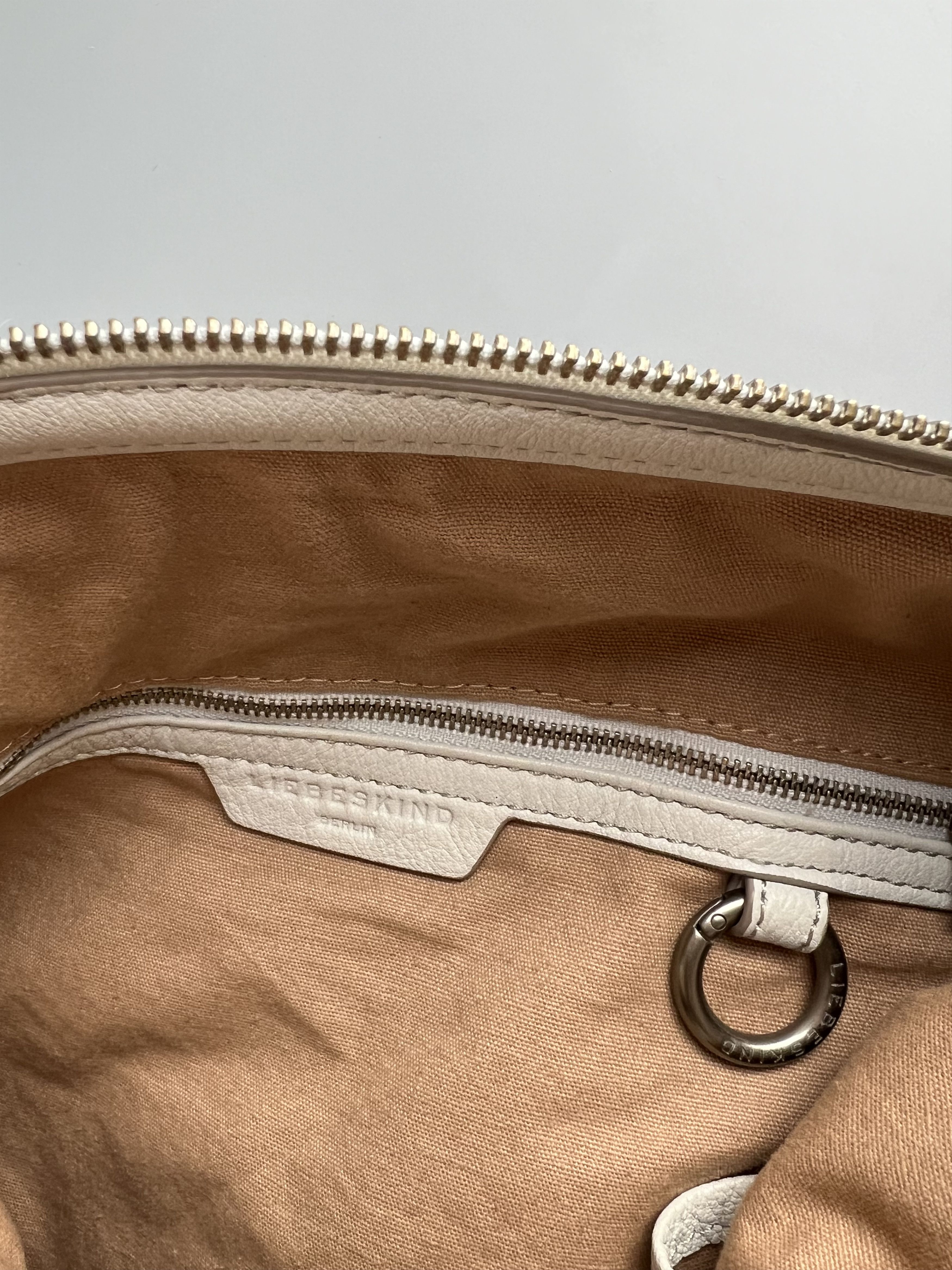 LIEBESKIND BERLIN Liebeskind Berlin White Leather Shoulder Bag Size ONE SIZE - 11 Thumbnail