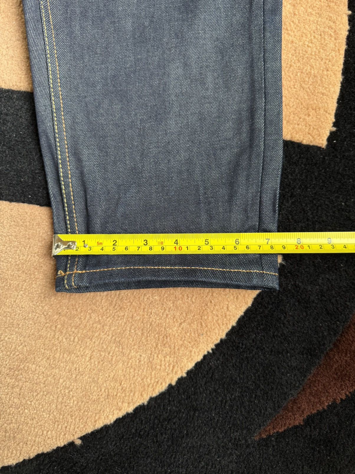 Evisu evisu white daicock style denim cropped pants size：32 Size US 32 / EU 48 - 10 Thumbnail