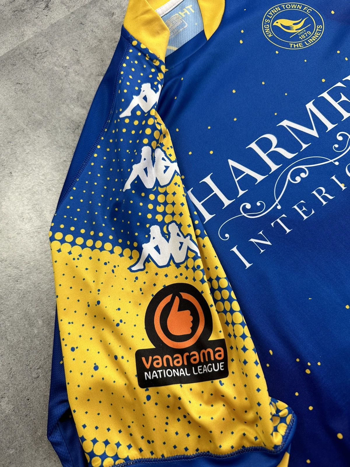 Kappa Kappa King’s Lynn Town 2023/24 Home Jersey NLN England UK Size US XL / EU 56 / 4 - 5 Thumbnail