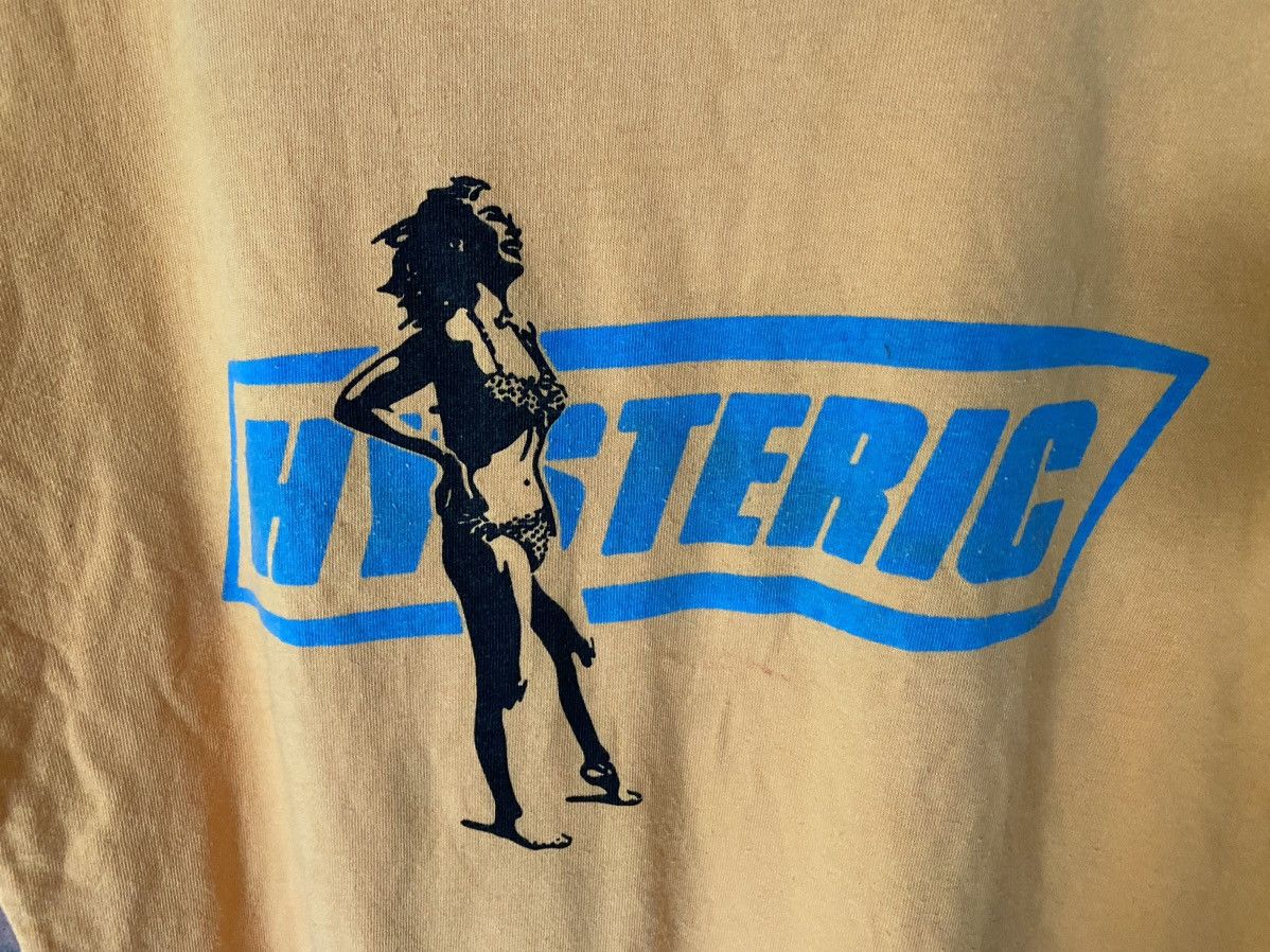 Hysteric Glamour 1990s Hysteric Pinup logo tee Size US M / EU 48-50 / 2 - 4 Thumbnail
