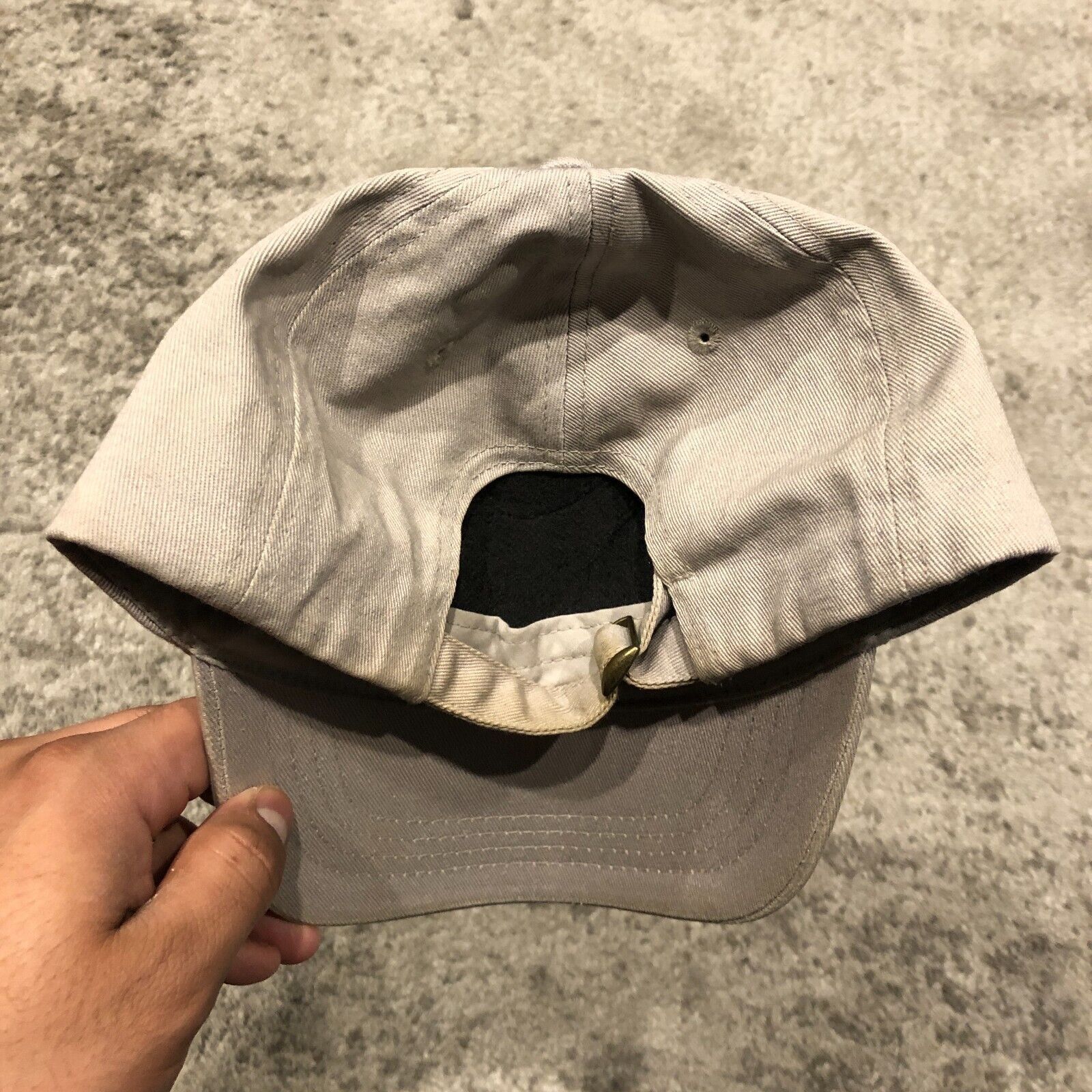 Bape 2022 Bape A Bathing Ape Light Gray Cotton Baseball Cap Hat Size ONE SIZE - 4 Thumbnail