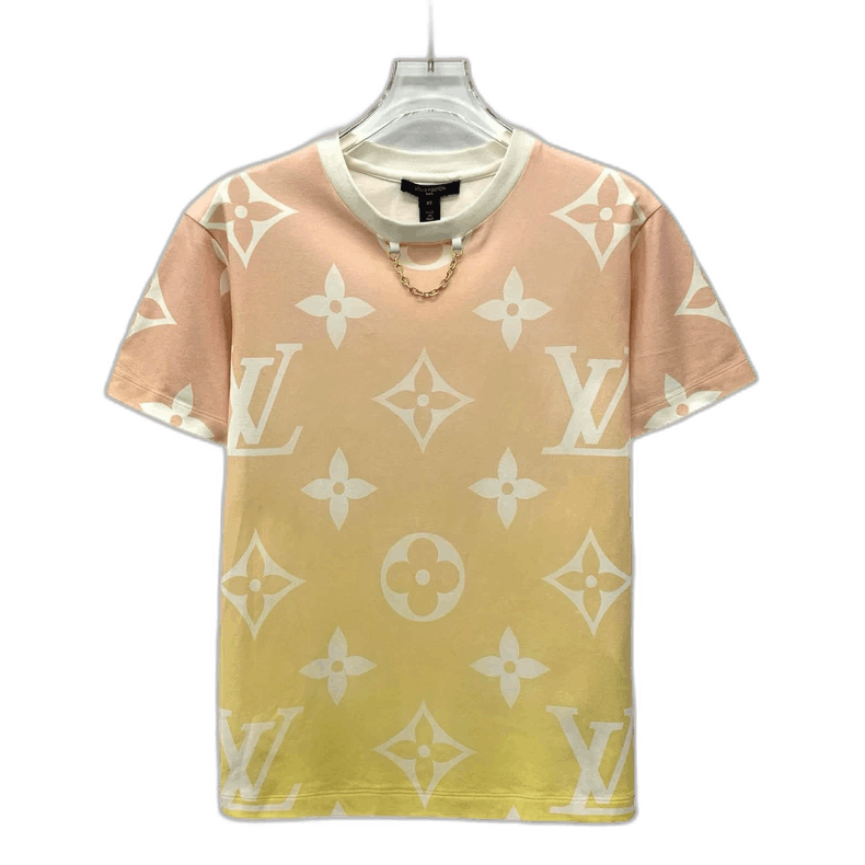 Louis Vuitton Louis Vuitton Gradient Logo Cotton T-Shirt Size XS / US 0-2 / IT 36-38 - 1 Thumbnail
