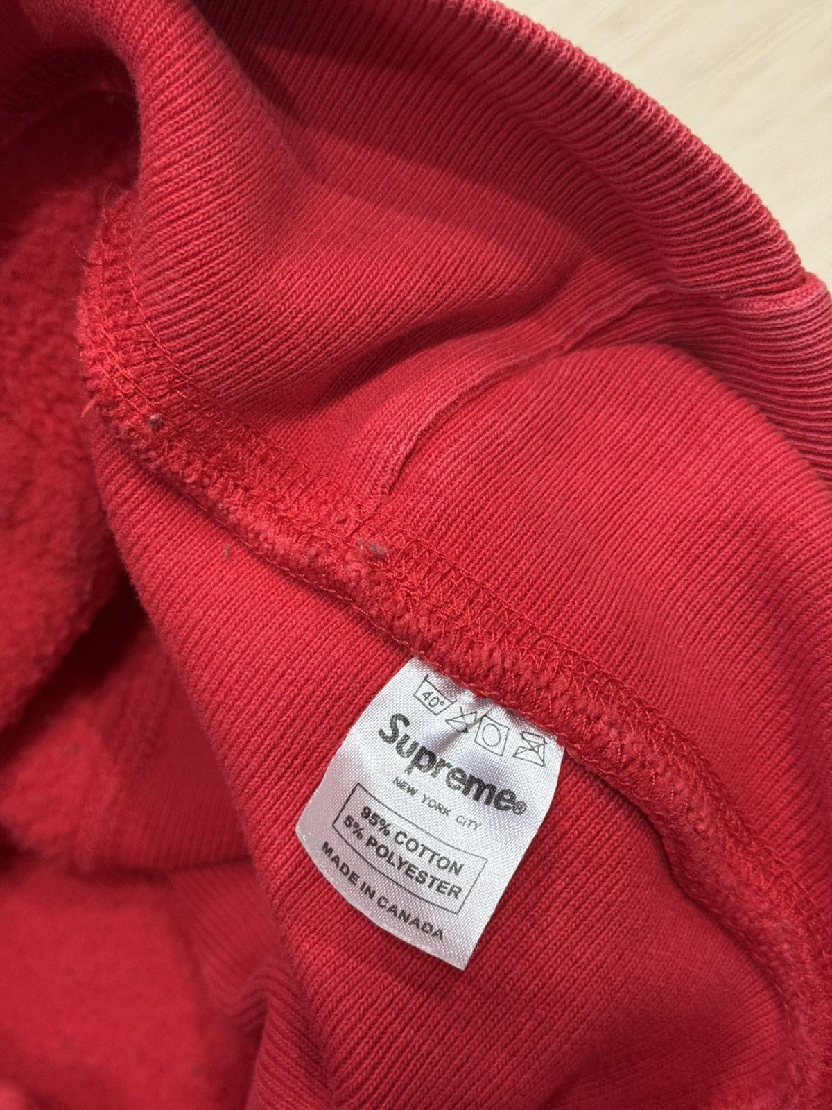 Supreme Supreme 2005 Red Box Logo Hoodie Size US L / EU 52-54 / 3 - 12 Thumbnail