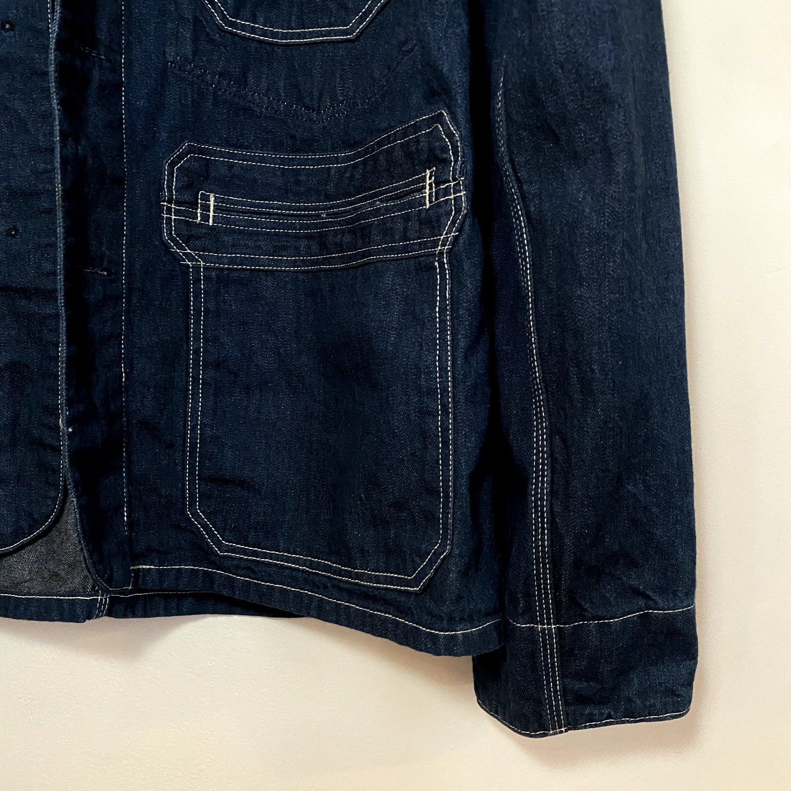RRL Ralph Lauren RRL Double RL Denim Engineer Chore Jacket Sample Size US L / EU 52-54 / 3 - 4 Thumbnail