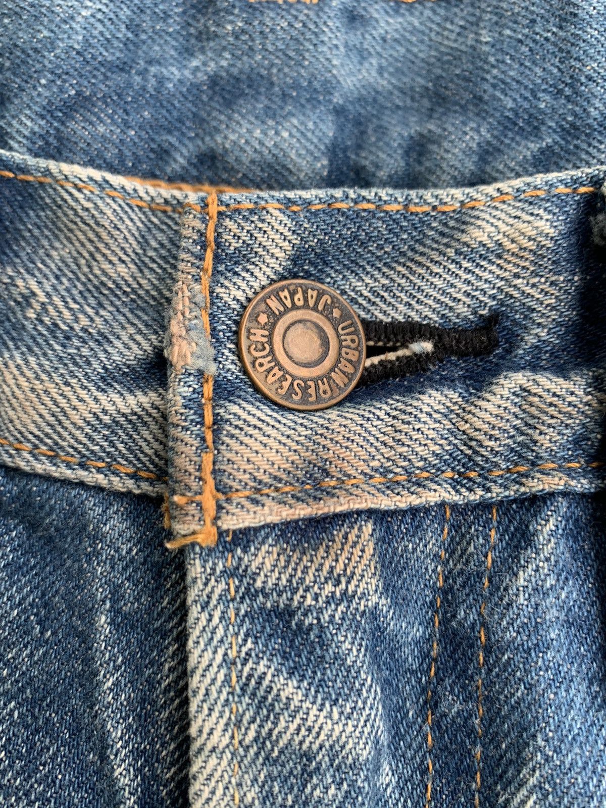 URBAN RESEARCH DOORS Urban Research Redline Selvedge Distressed Denim Size US 30 / EU 46 - 6 Thumbnail