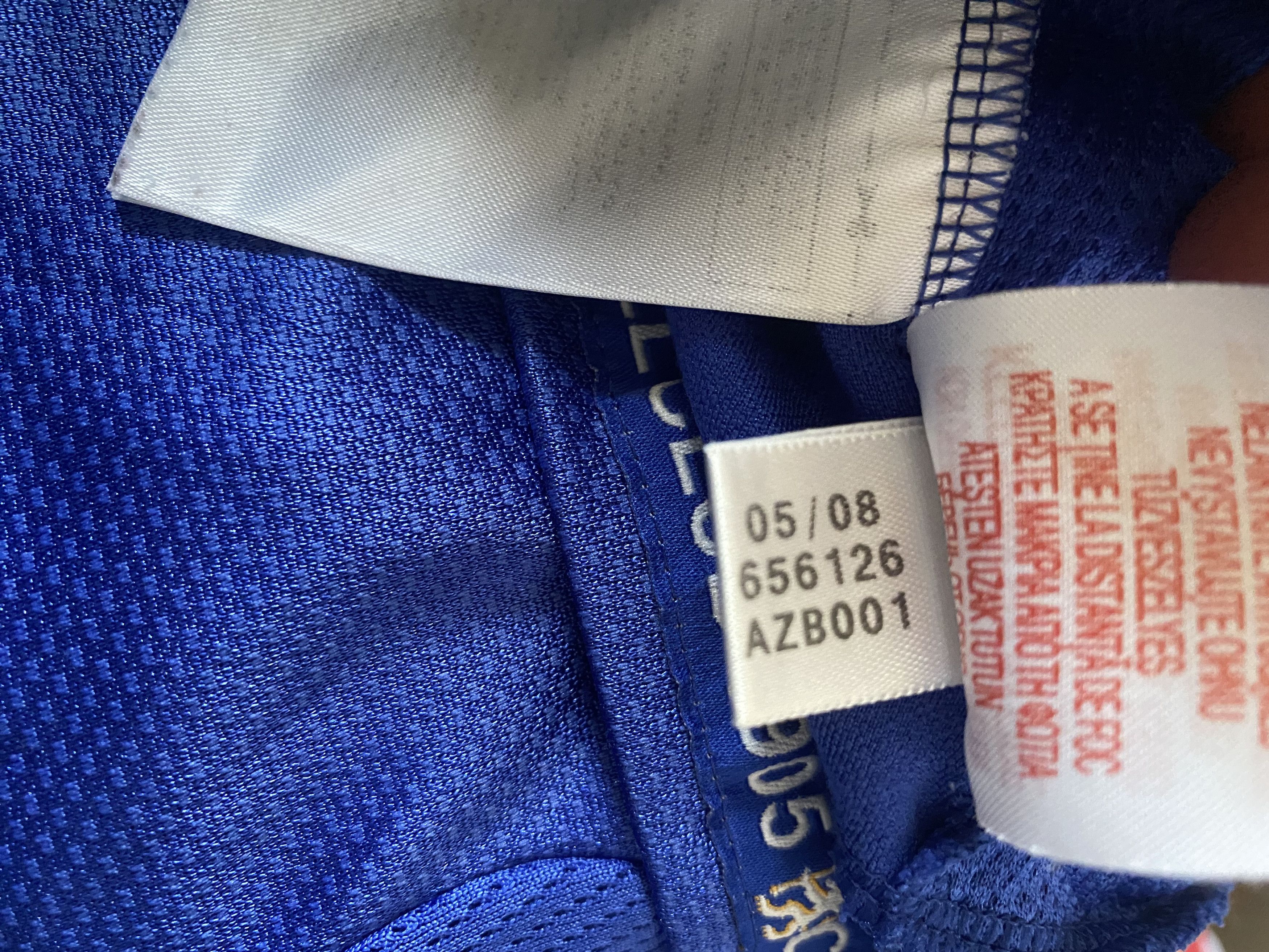 Adidas CHELSEA LONDON FC 2008 - 2009 Adidas - children 140 - UNIQUE Size US XXS / EU 40 - 4 Thumbnail