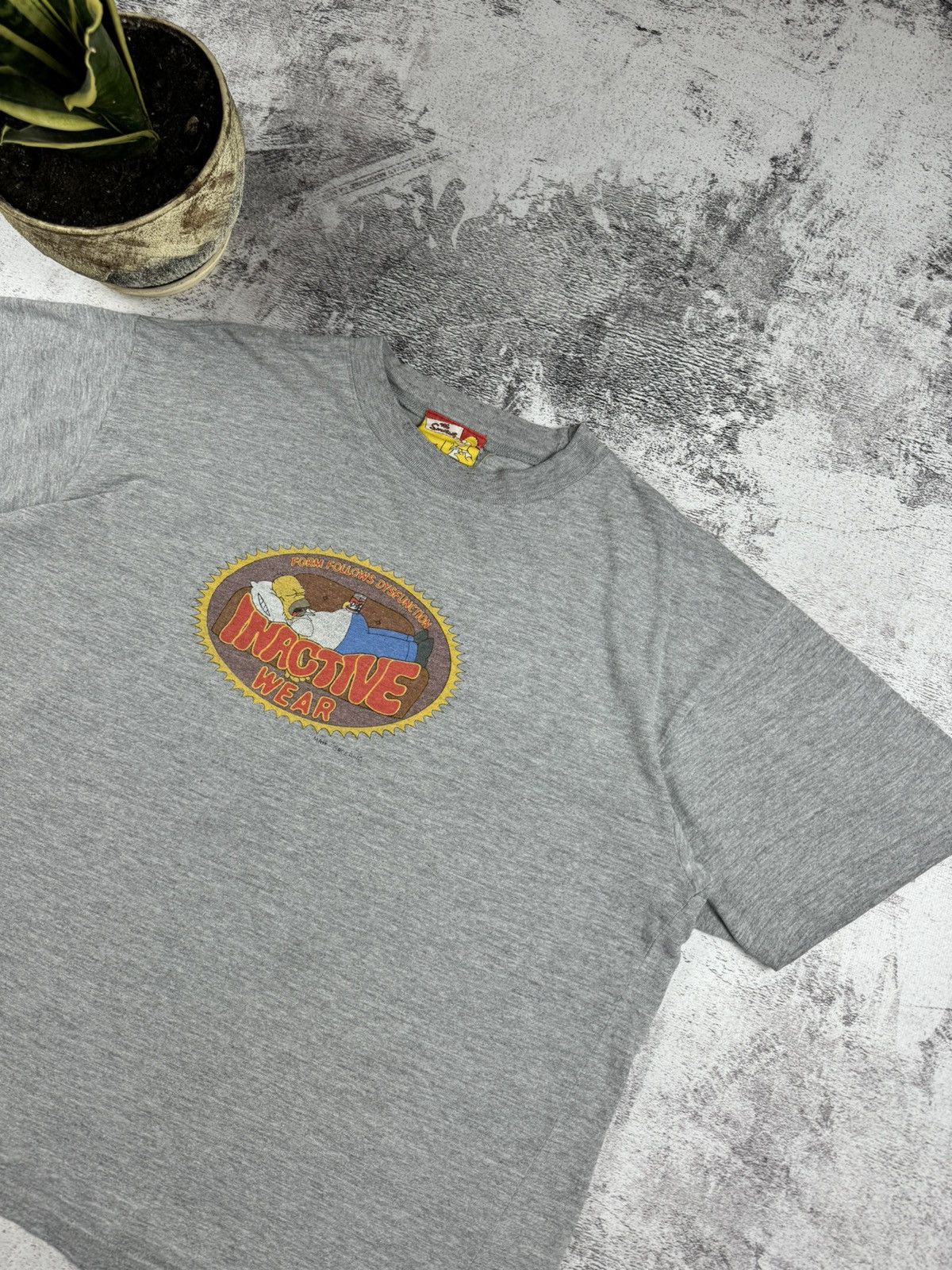 The Simpsons The Simpsons 1999 Matt Groening Homer Inactive Wear T Shirt Size US XL / EU 56 / 4 - 3 Thumbnail