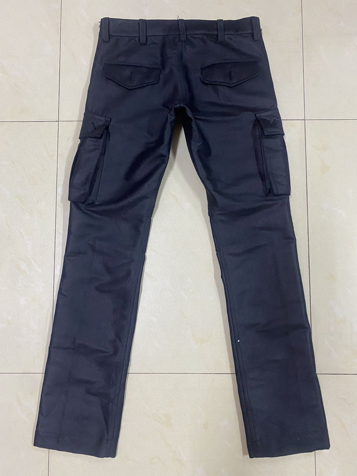 If Six Was Nine × Japanese Brand × Yasuyuki Ishii Japanese Brand Ichi Miri Waxed Cargo Pants Size US 31 - 2 Thumbnail