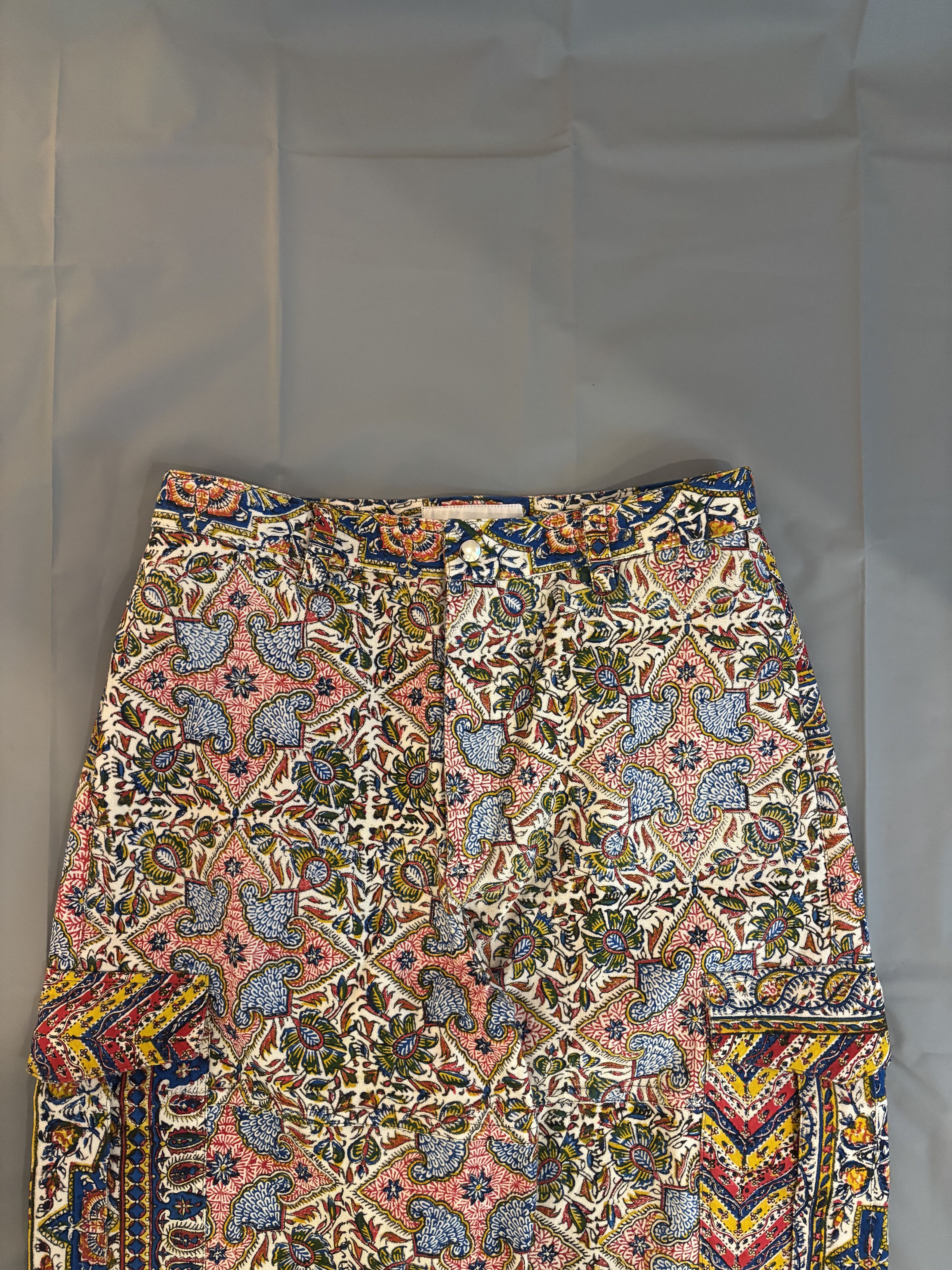 Paria Farzaneh Pantalon cargo à motifs Paria Farzaneh neuf avec étiquette Size US 32 / EU 48 - 10 Thumbnail