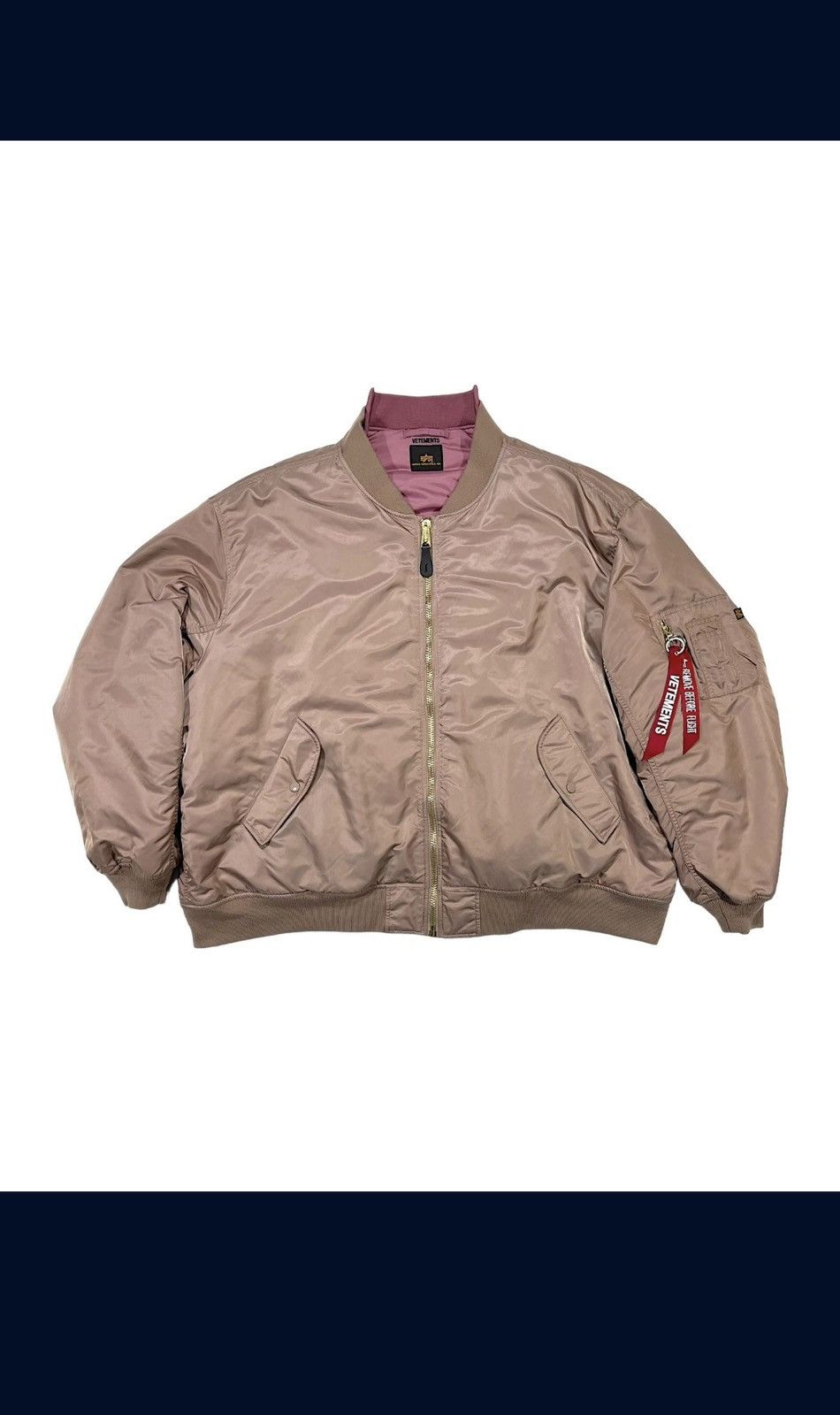 Vetements Vetements Alpha Industries Bomber Size US S / EU 44-46 / 1 - 1 Thumbnail