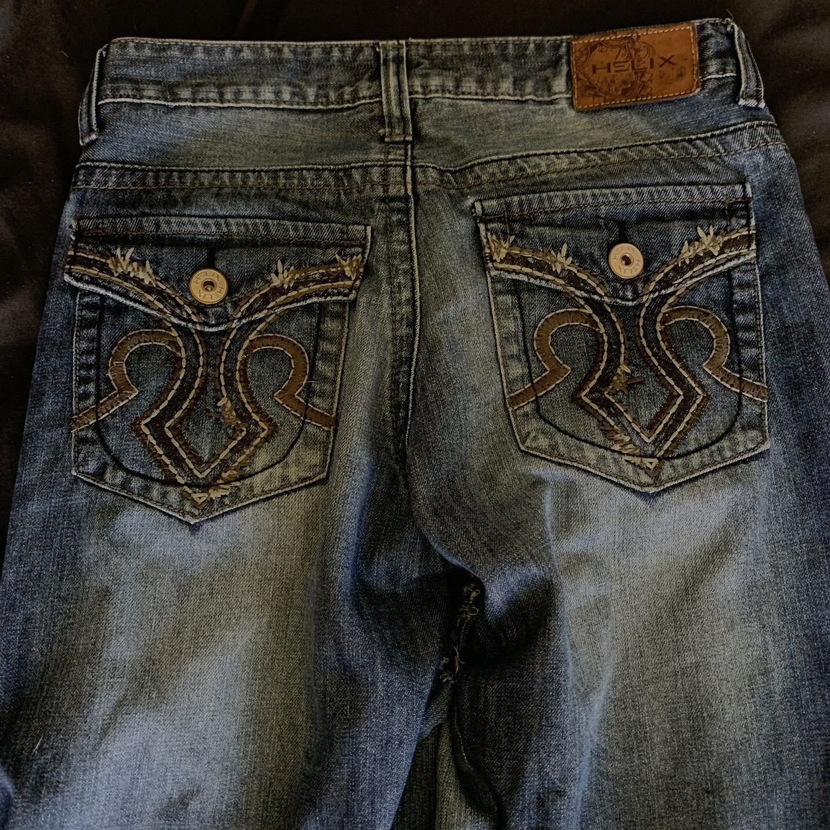 Hysteric Glamour × If Six Was Nine × Tornado Mart Beautiful custom flared helix jeans Size US 30 / EU 46 - 3 Thumbnail