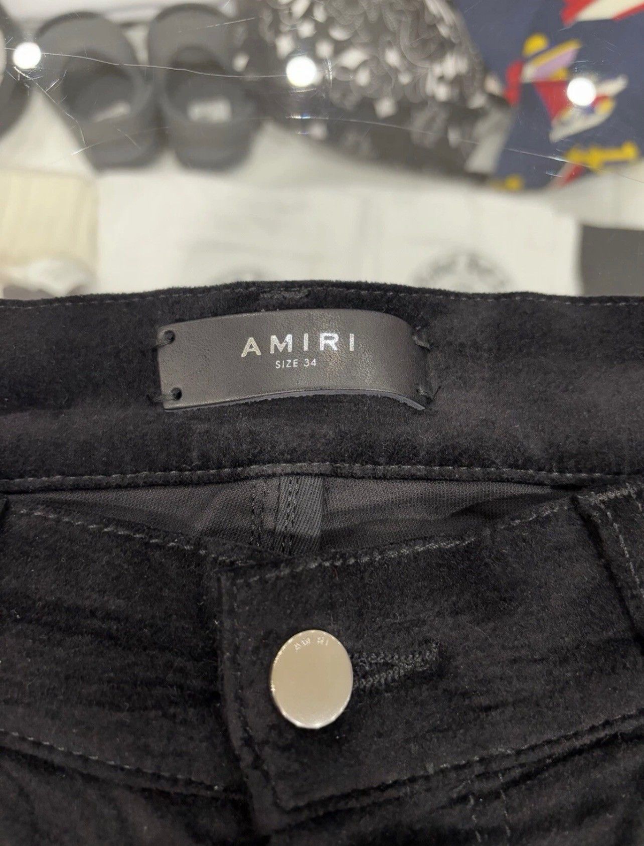 Amiri Amiri Suede Pants Black Size US 34 / EU 50 - 3 Thumbnail