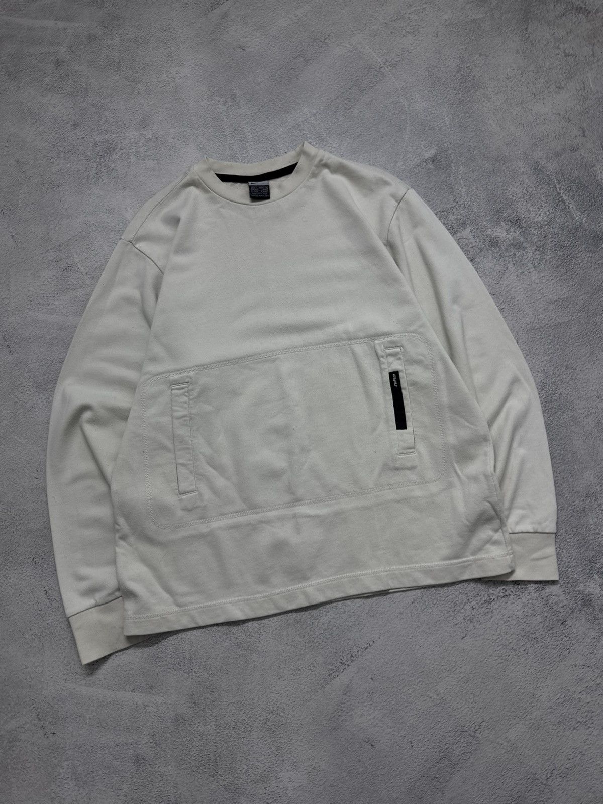 Nike Vintage Y2k Nike Mini Swoosh Sweatshirt 90’s Size US M / EU 48-50 / 2 - 4 Thumbnail
