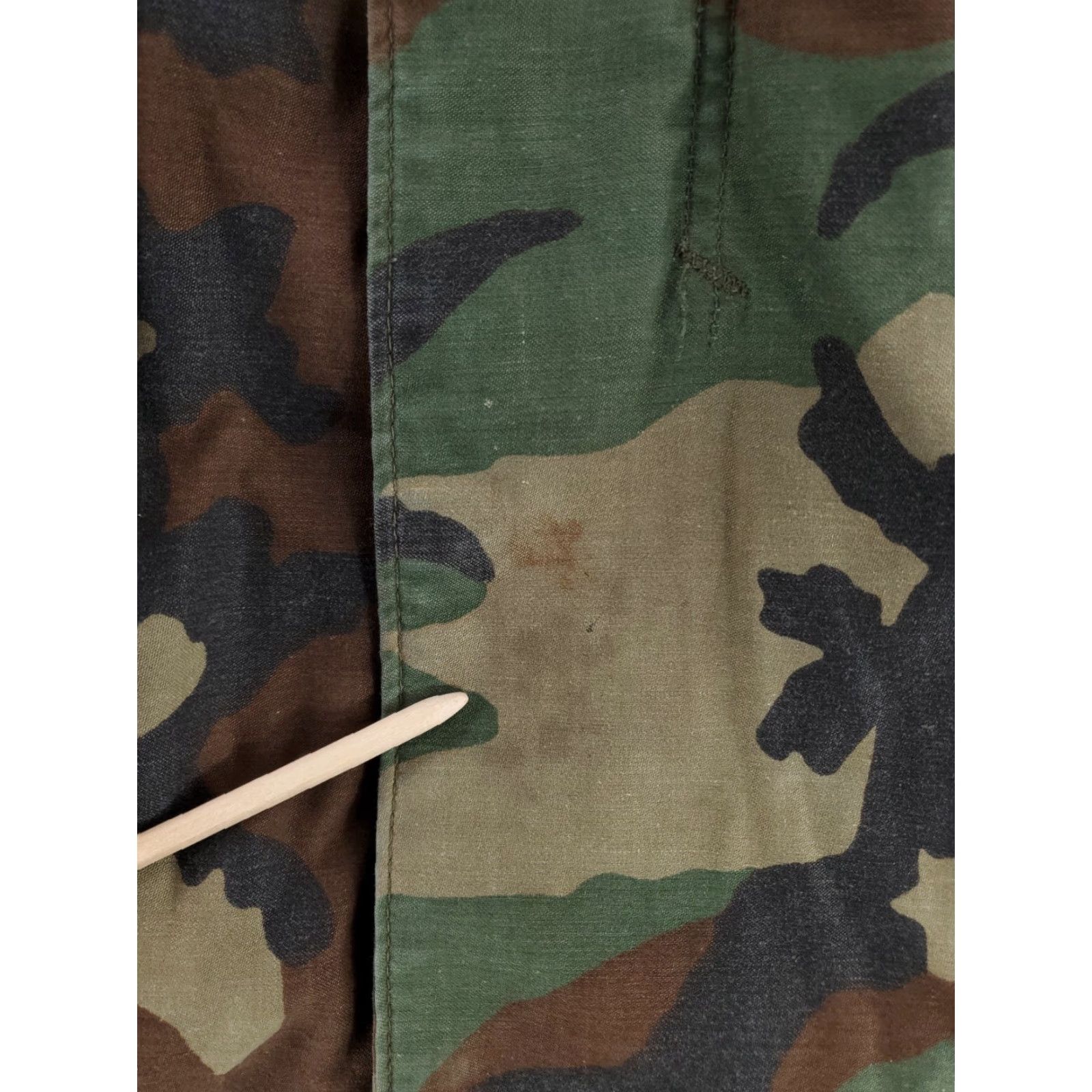 Alpha Industries VINTAGE Alpha Industries M65 Jacket Woodland Camo Mens M Regular Military Jacket M Size US M / EU 48-50 / 2 - 2 Thumbnail