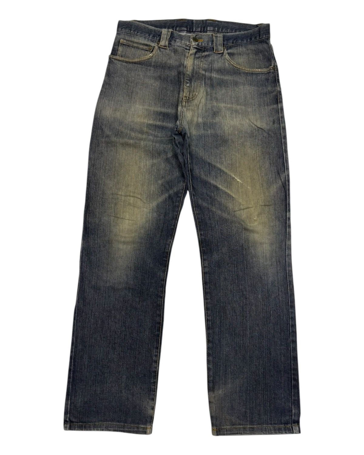 Nonnative 🔥A.NONITA VETEMENT POUR HOMMES DISTRESS BAGGY JEANS Size US 34 / EU 50 - 8 Thumbnail