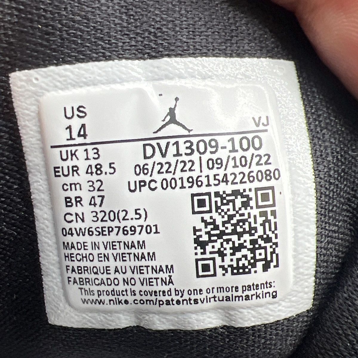 Nike Air Jordan 1 low concord Size US 14 / EU 47 - 9 Thumbnail