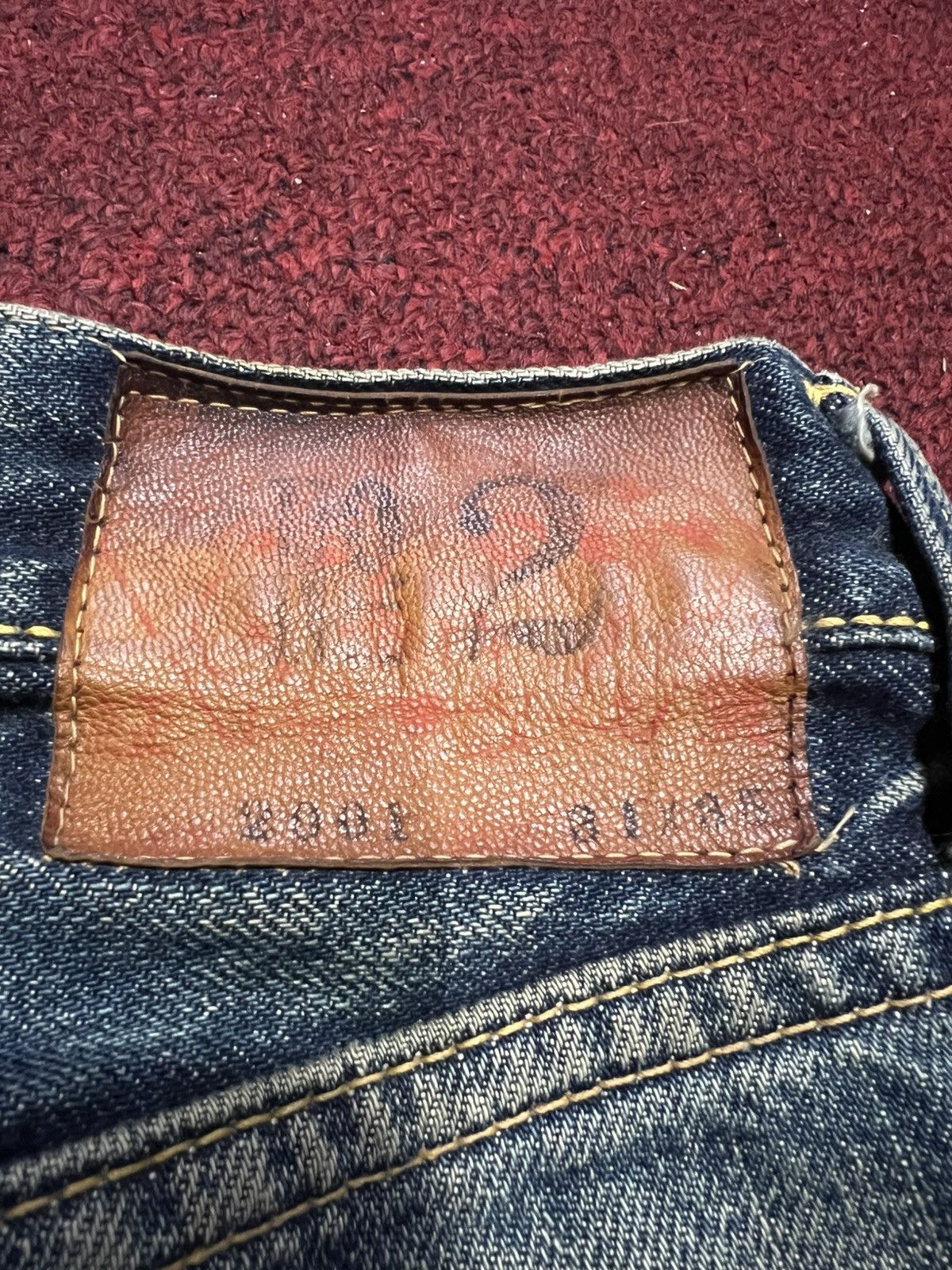 Evisu VTG JAPANESE Men's EVISU NO:2 SELVEDGE Size US 31 - 5 Thumbnail
