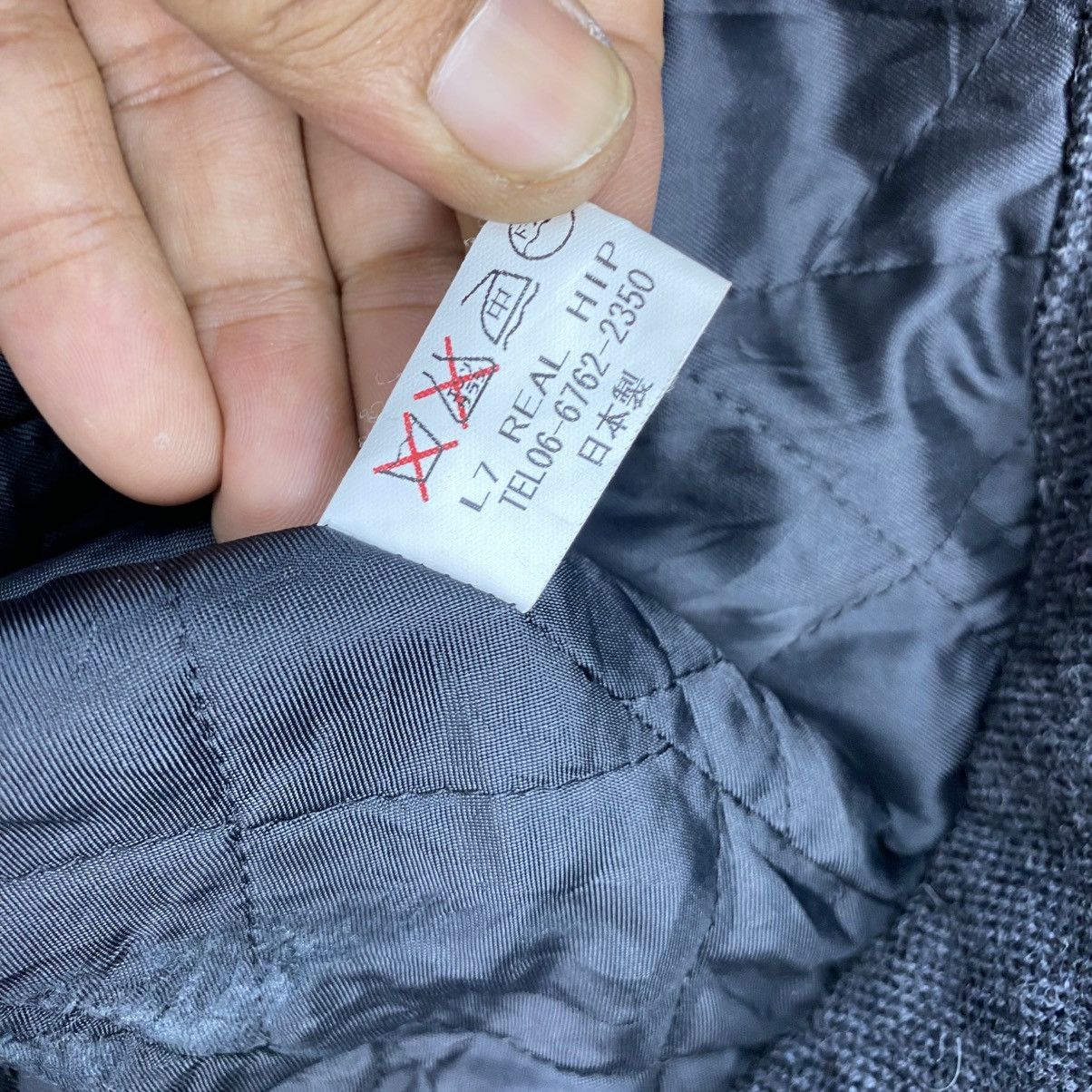 Japanese Brand 🫶 vintage L7 Real Hip Wool motorcycle asymmetrical Size US M / EU 48-50 / 2 - 5 Thumbnail