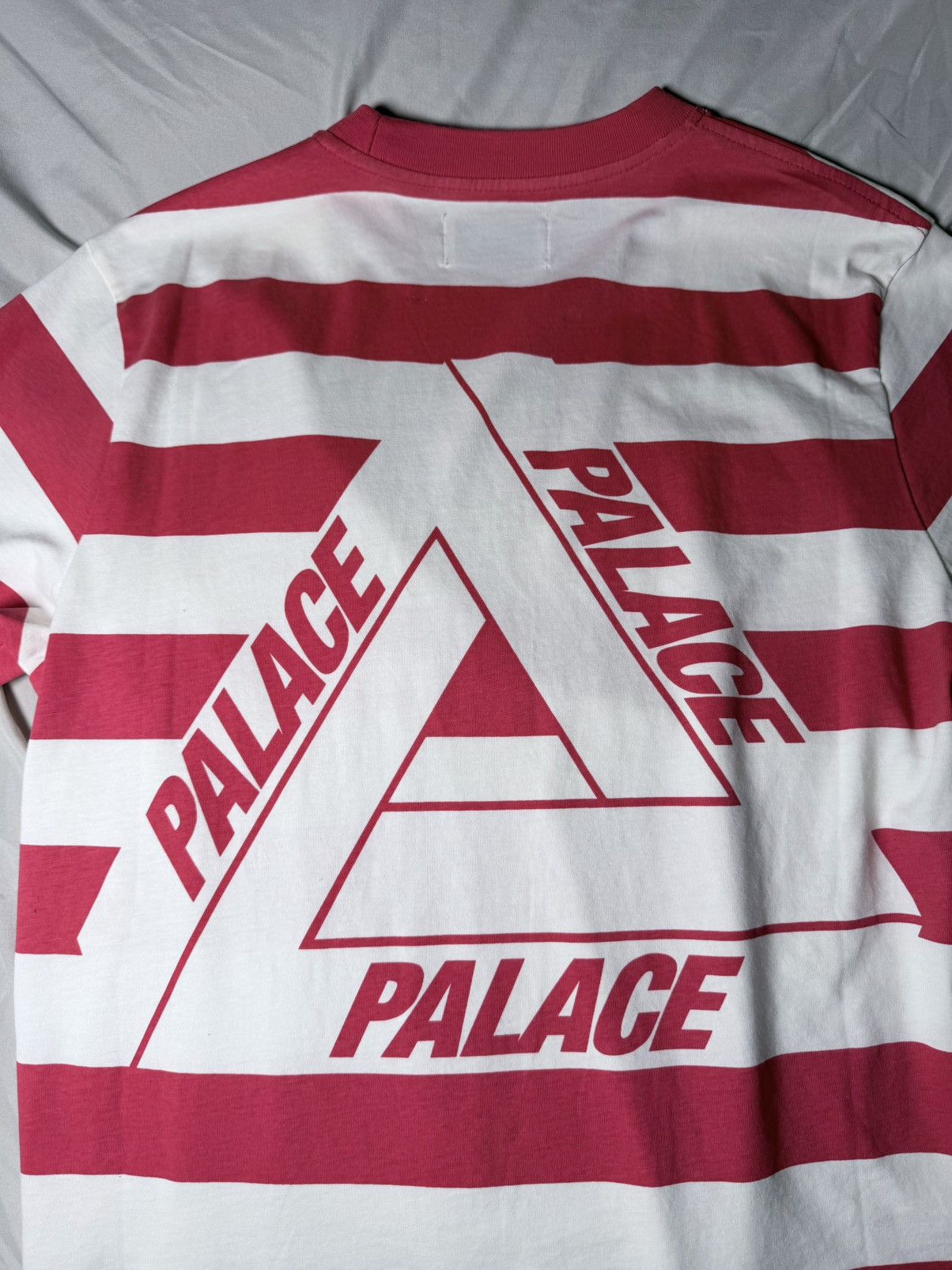 Palace Palace Heavy Stripe T-Shirt Red White Stripes Size S Size US S / EU 44-46 / 1 - 9 Thumbnail