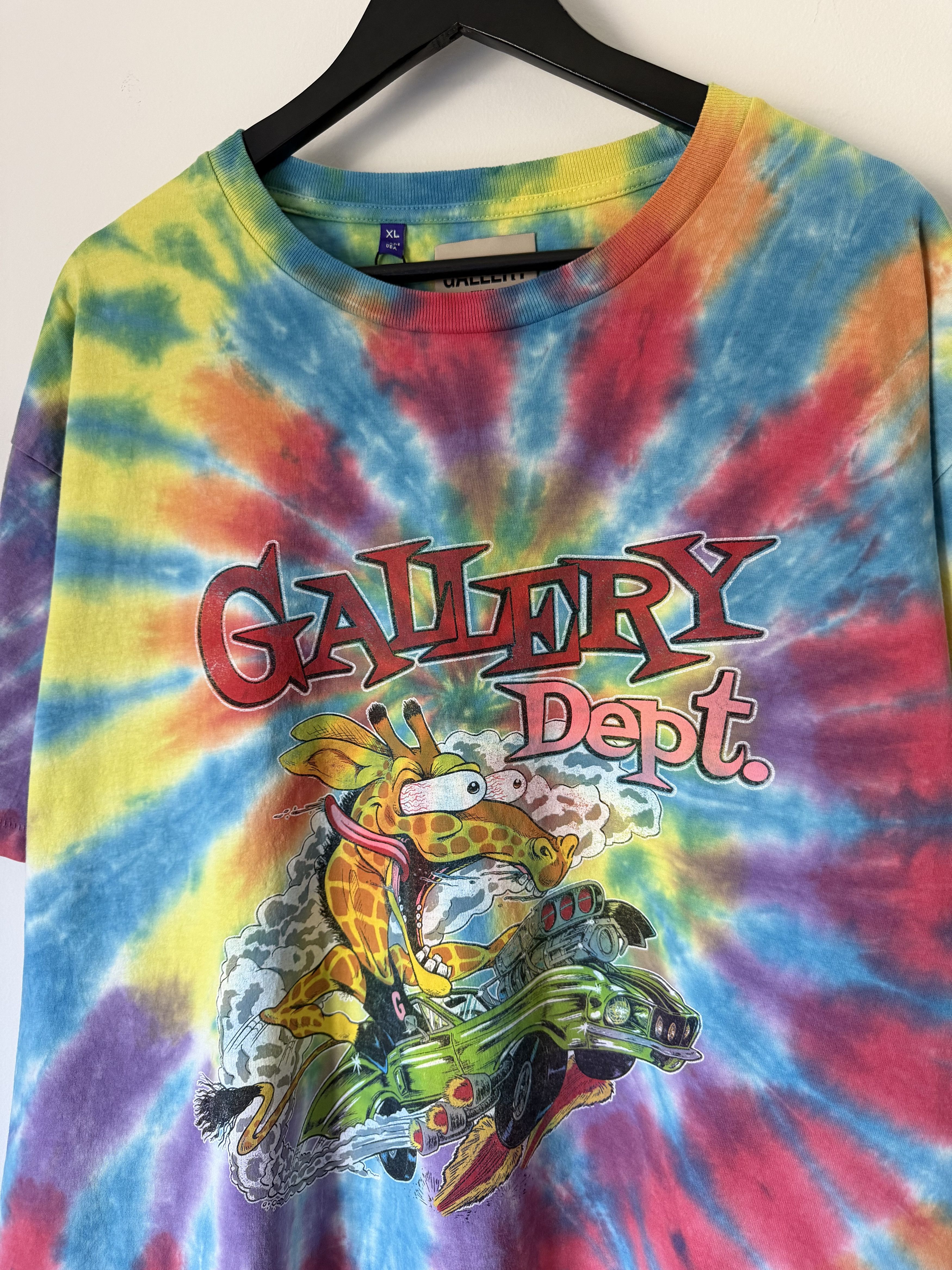 Gallery Dept. Gallery Dept. Rally Tie Die Tee Size US XL / EU 56 / 4 - 2 Thumbnail