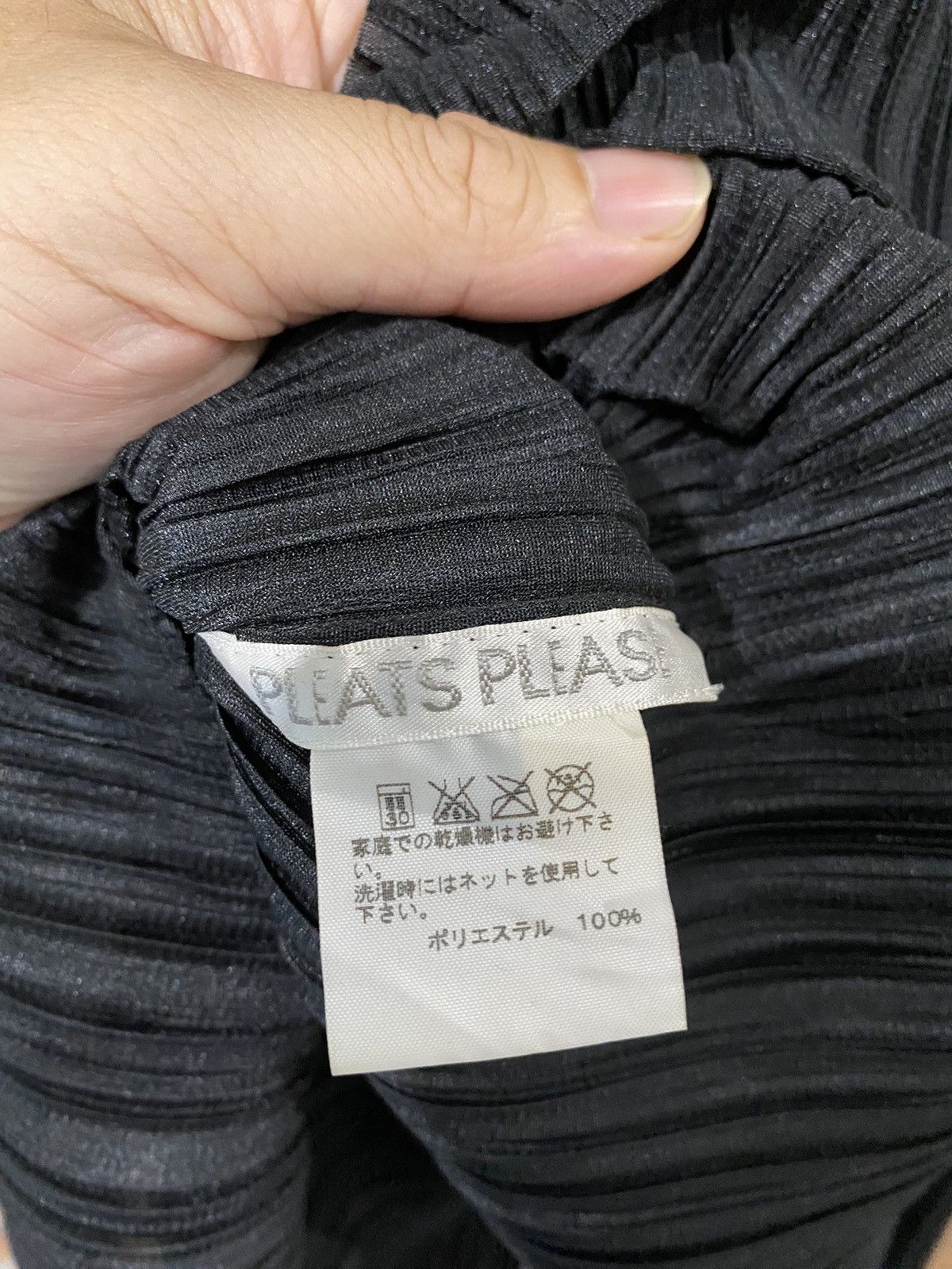Pleats Please Issey Miyake 2000s Superblack Size M / US 6-8 / IT 42-44 - 8 Thumbnail