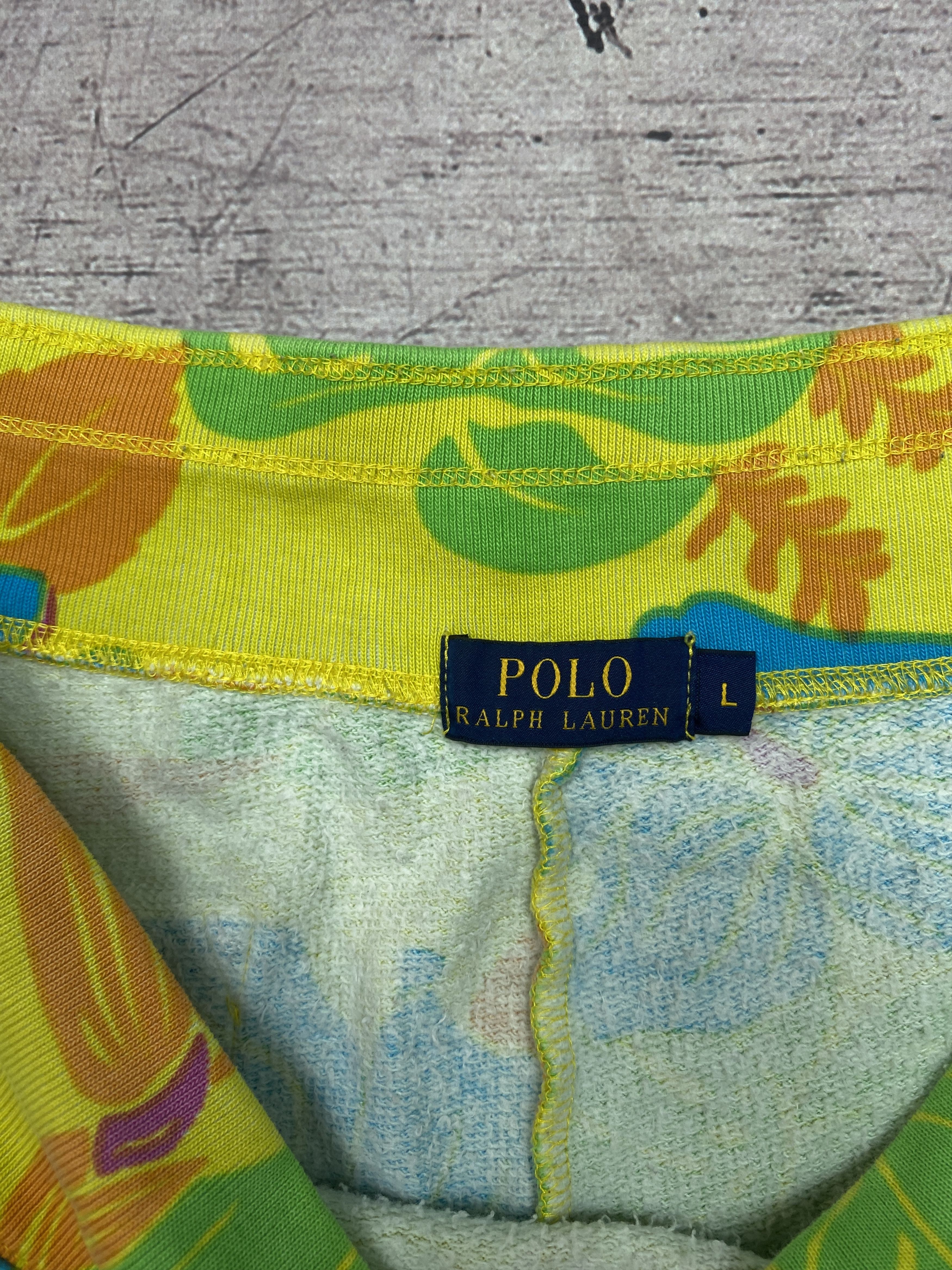 Polo Ralph Lauren Polo Ralph Lauren Mens Cotton Shorts Floral Print Size US 34 / EU 50 - 4 Thumbnail