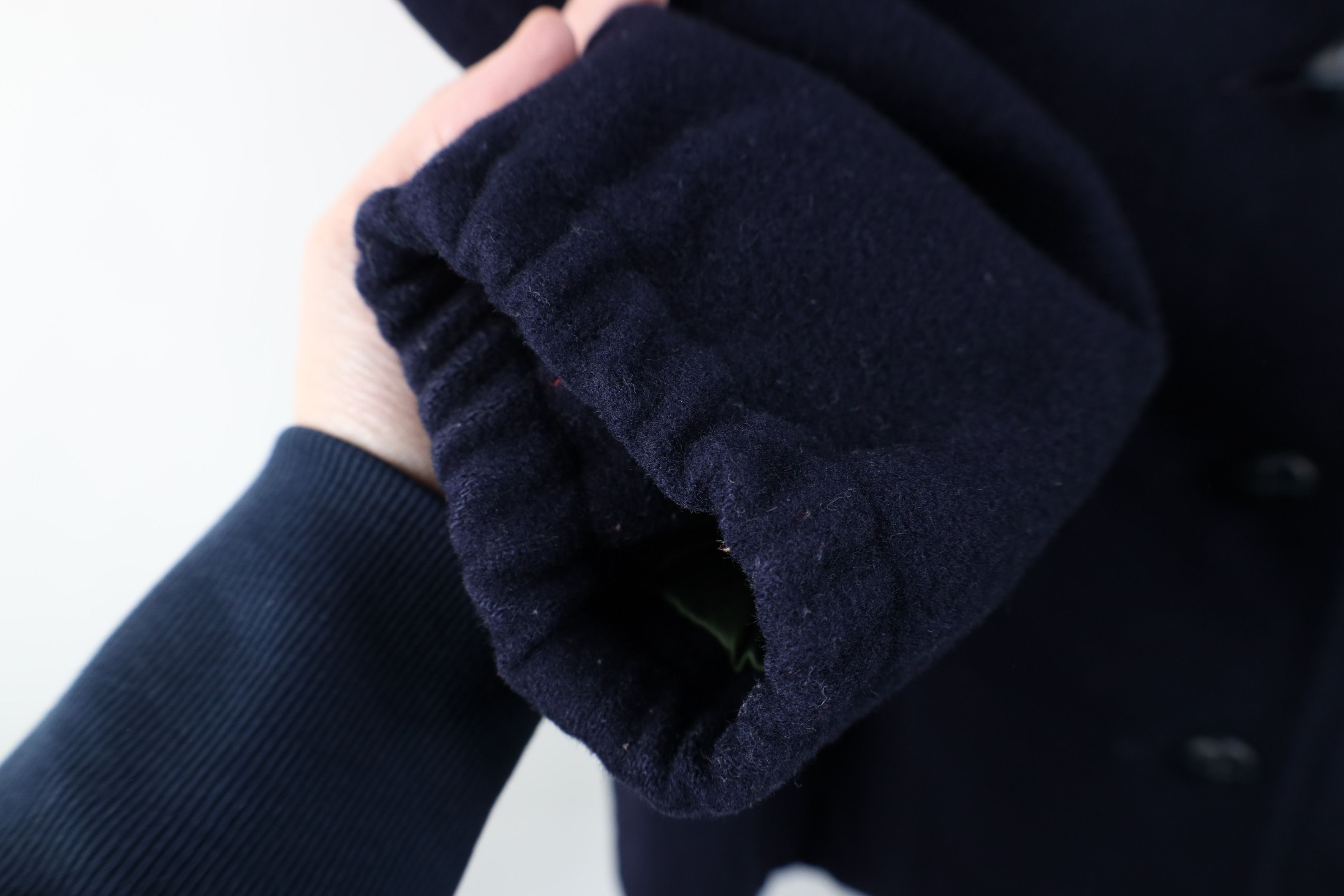 Vintage Vintage 50s 60s Streetwear Button Jacket Coat Navy Blue USA Size XL / US 12-14 / IT 48-50 - 6 Thumbnail
