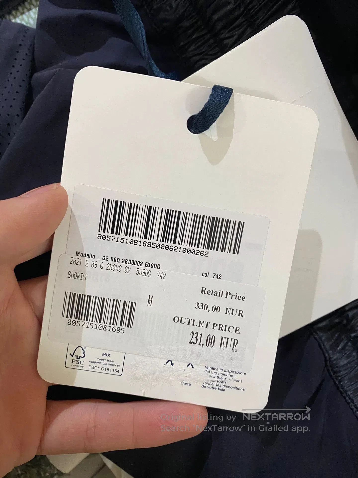 Moncler moncler men's sport shorts with tags. Size US 34 / EU 50 - 7 Thumbnail
