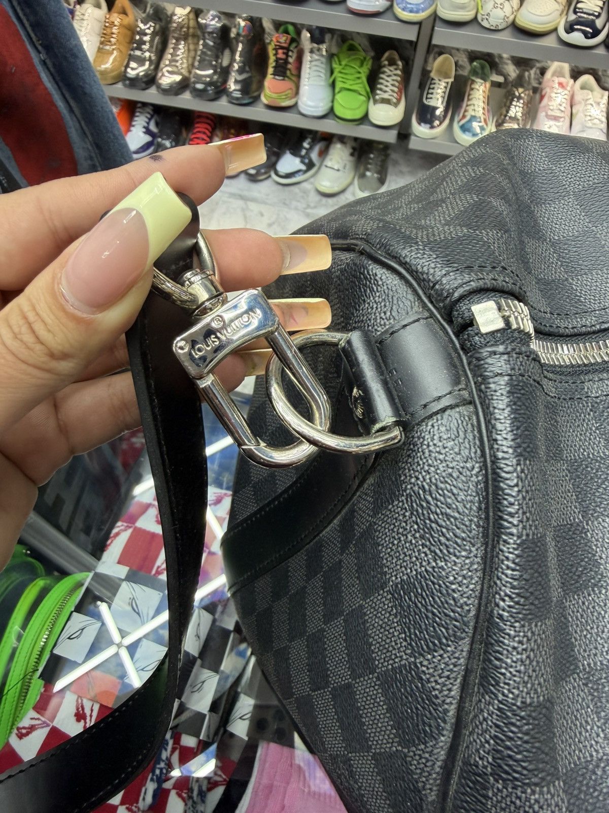 Louis Vuitton Louis Vuitton Travel Bag Damier Canvas Size ONE SIZE - 4 Thumbnail