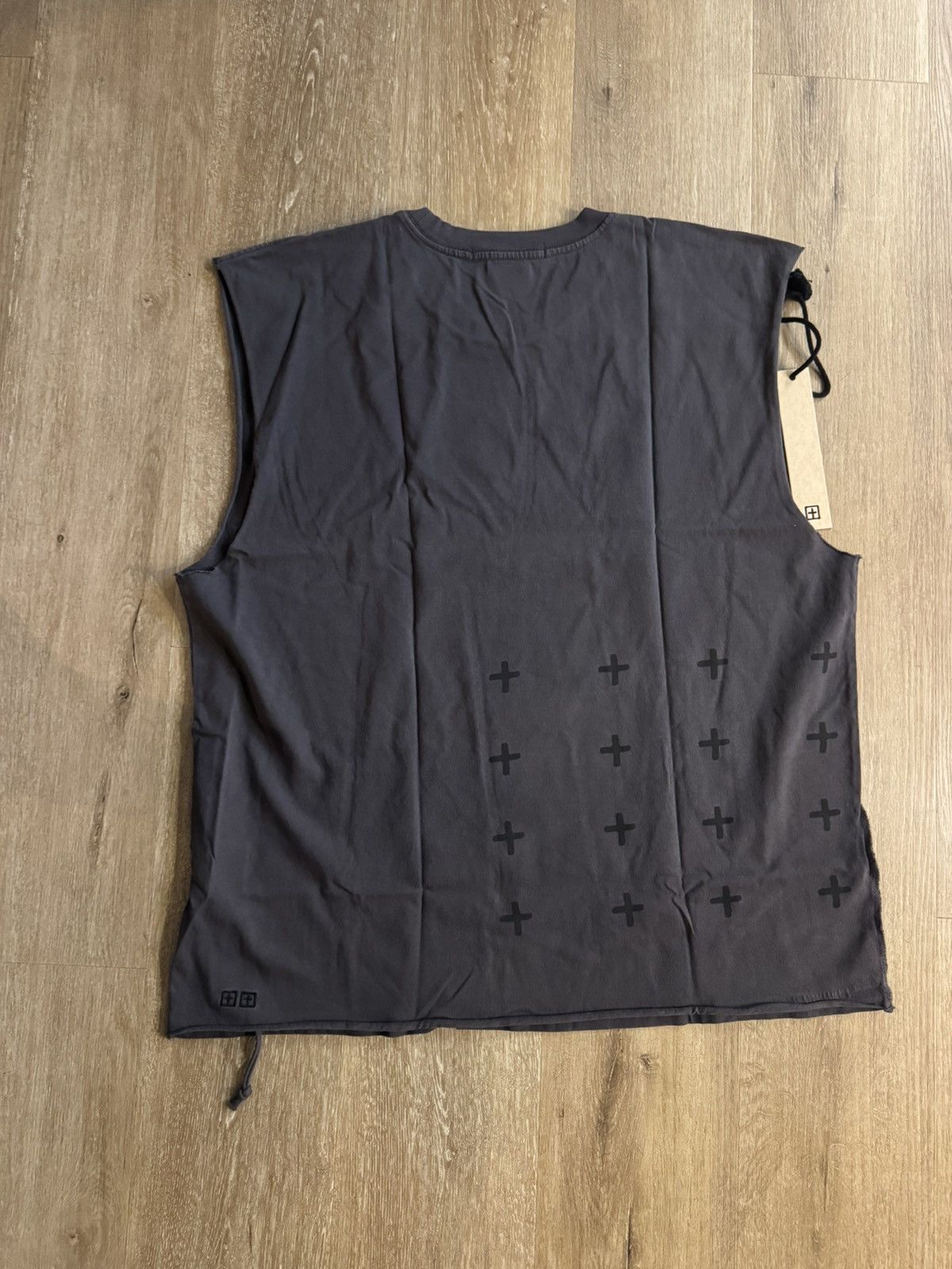 Ksubi Slash Biggie Tanktop in Faded Black 2XL Size US XXL / EU 58 / 5 - 14 Thumbnail