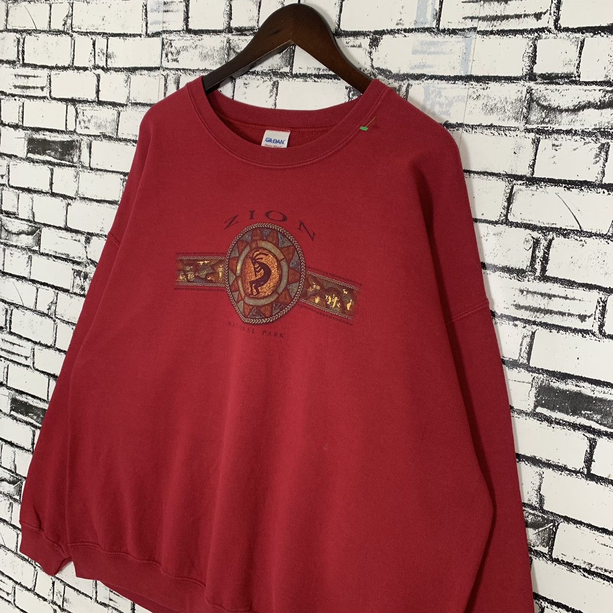 Vintage × Zion Rootswear Vintage Zion National Park Sweatshirt Crewneck Size US XL / EU 56 / 4 - 4 Thumbnail