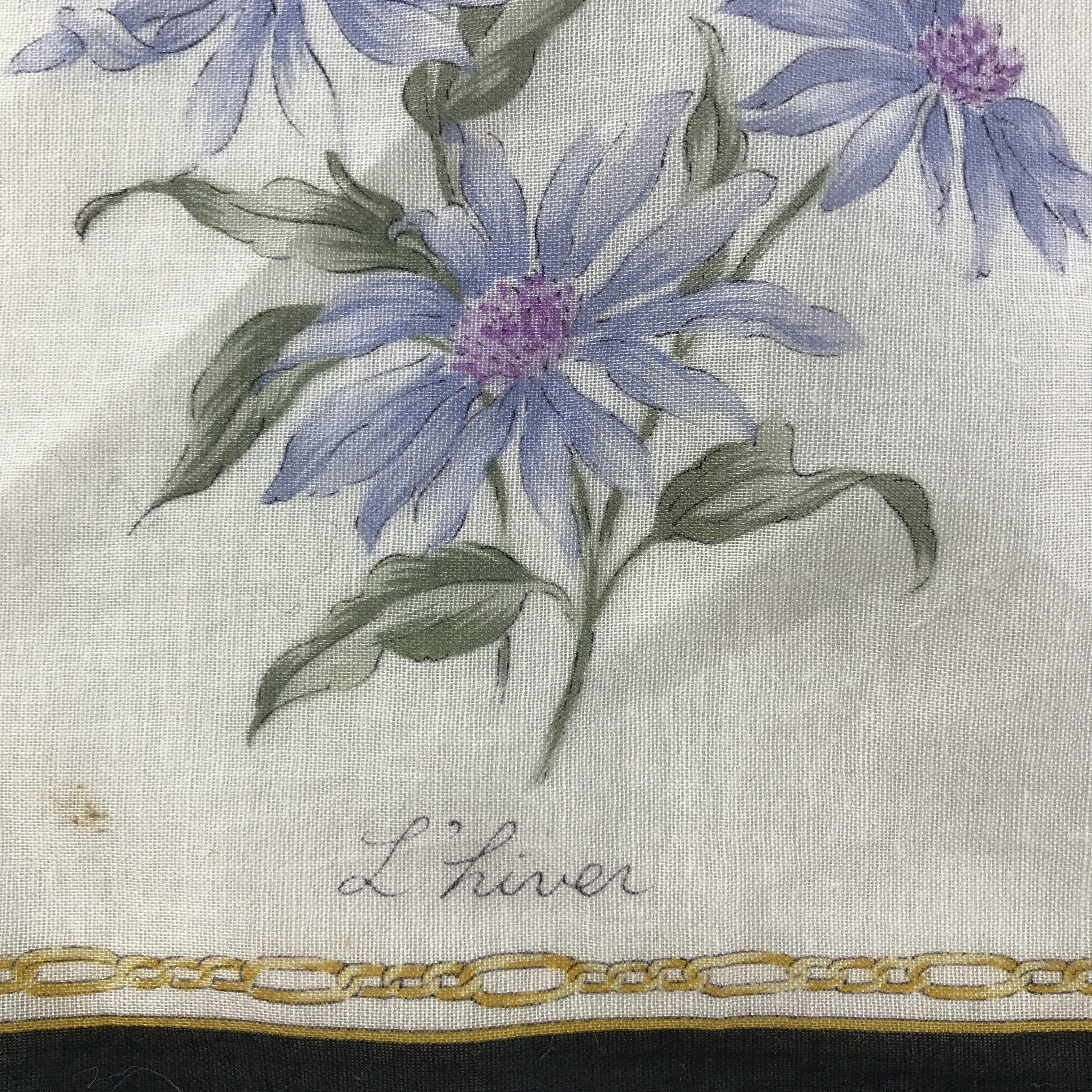 Celine × Vintage Celine Bandana / Handkerchief / Neckerchief - S1623 Size ONE SIZE - 8 Thumbnail