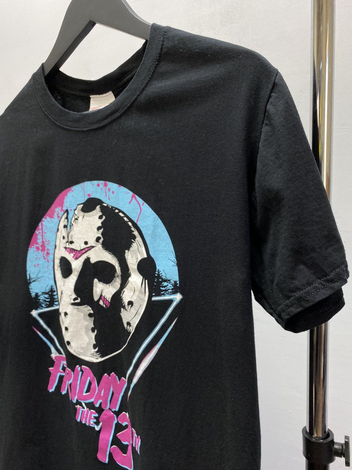 Vintage Friday The 13th T-Shirt Horror Movie Size L Size US L / EU 52-54 / 3 - 6 Thumbnail