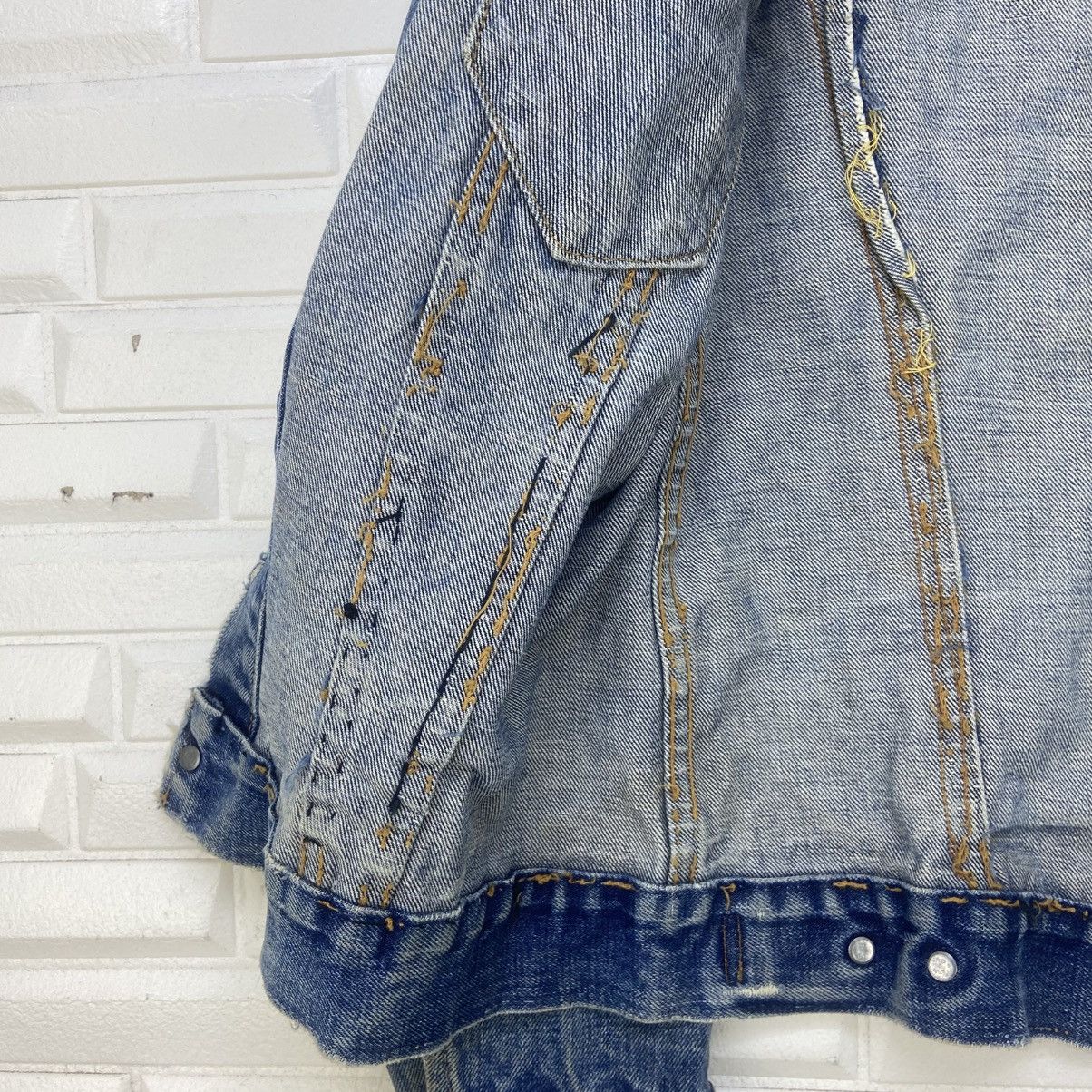Levi's Vintage Clothing Vintage 60s #526 Levi’s Western Trucker Denim Jacket Size US XS / EU 42 / 0 - 24 Thumbnail