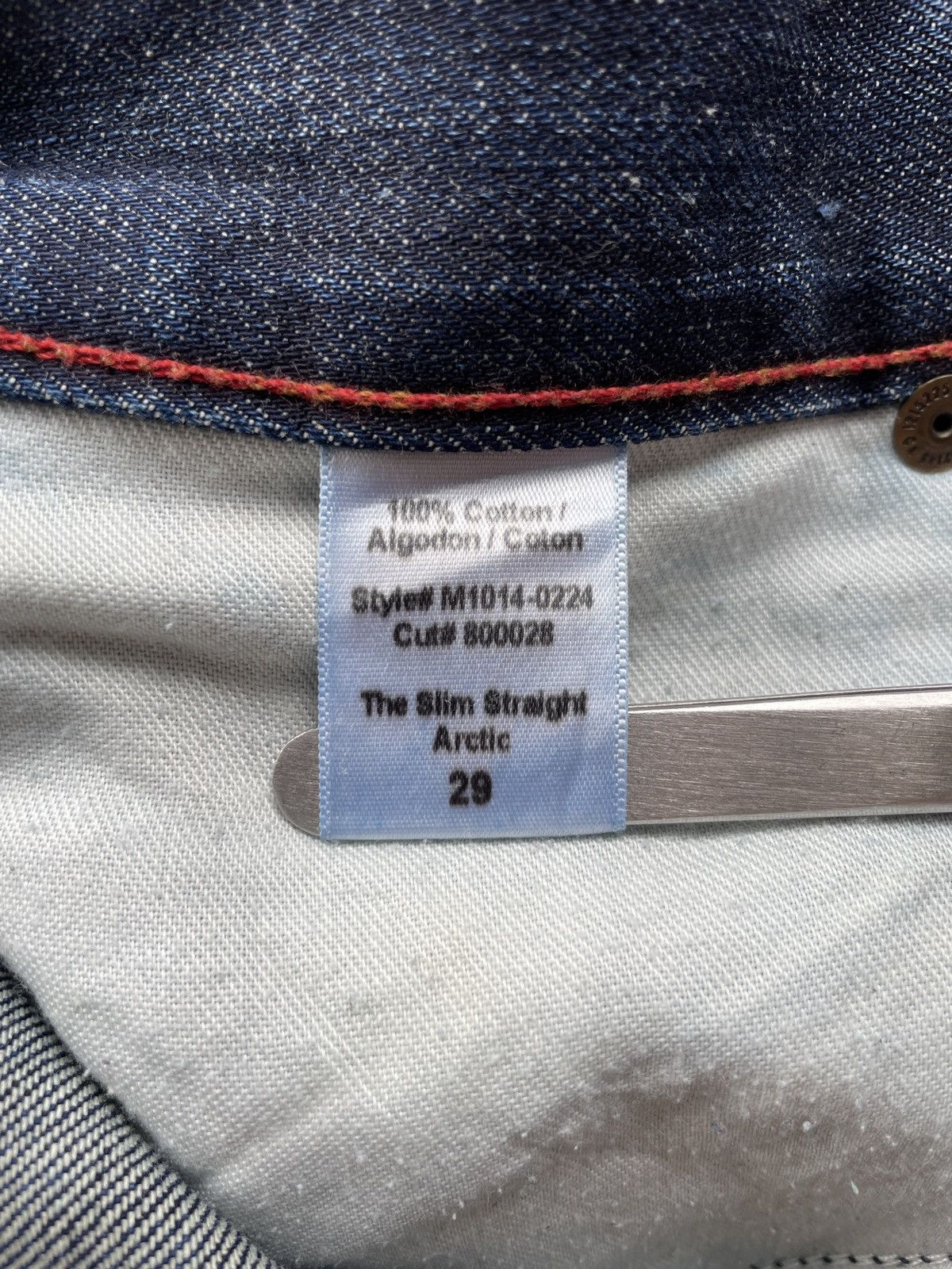 Current/Elliot × Elliott Current Elliott Slim Straight Jeans (P71) Size 30" / US 8 / IT 44 - 15 Thumbnail