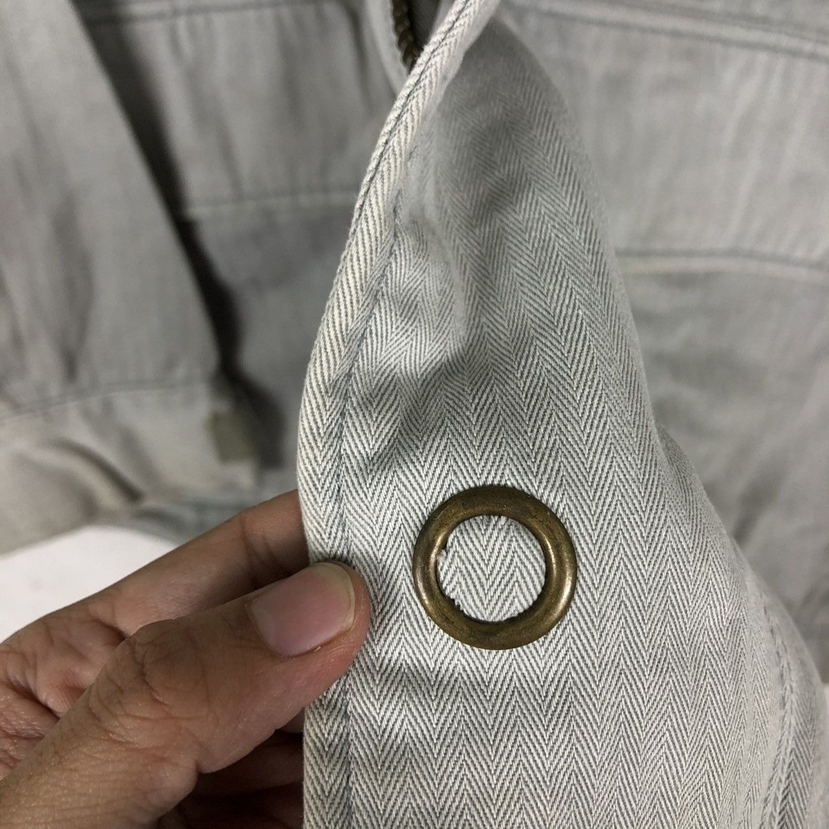 Avirex 🔥VTG DENIM JACKET AVIREX USA LTD STOCK 28-A6755 Size US XL / EU 56 / 4 - 17 Thumbnail