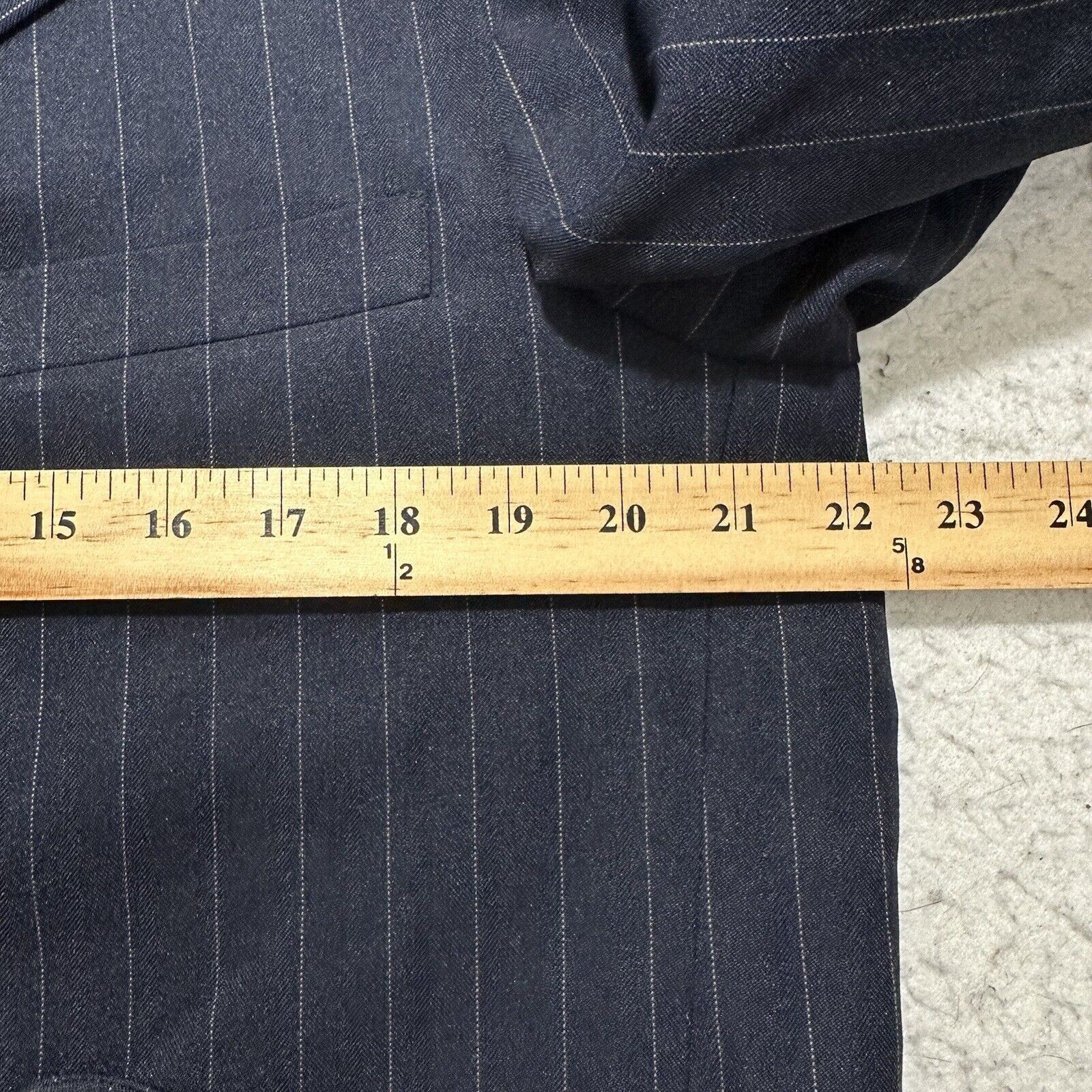 Other T.D.C NY Collection 44XL Square Button Suit Jacket Blue Size 44L - 11 Thumbnail