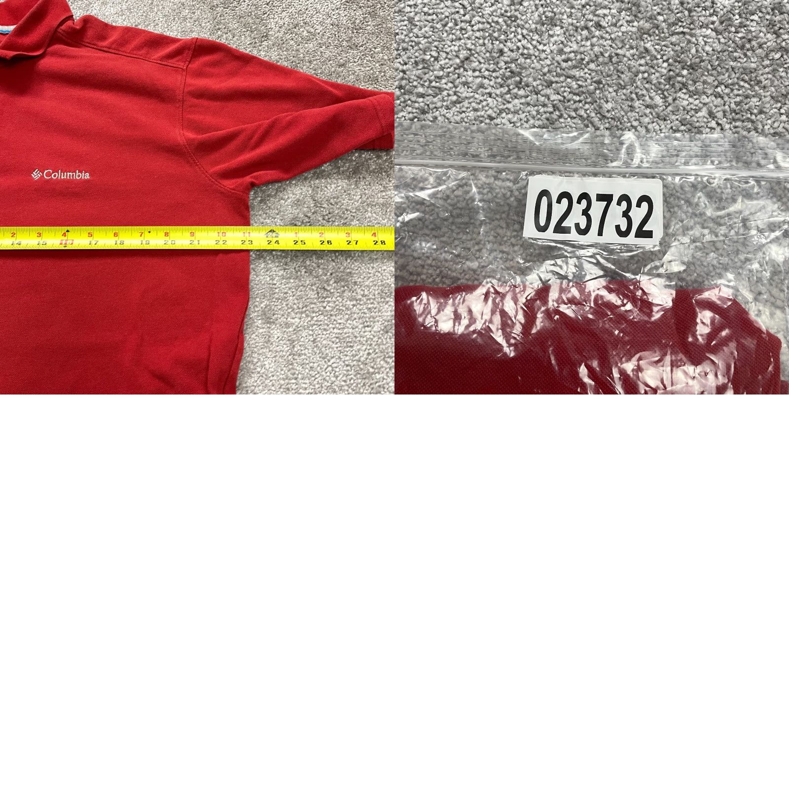 Vintage Columbia Polo Shirt Mens Large Red Short Sleeve Cotton Omn i Wick Size US L / EU 52-54 / 3 - 9 Thumbnail
