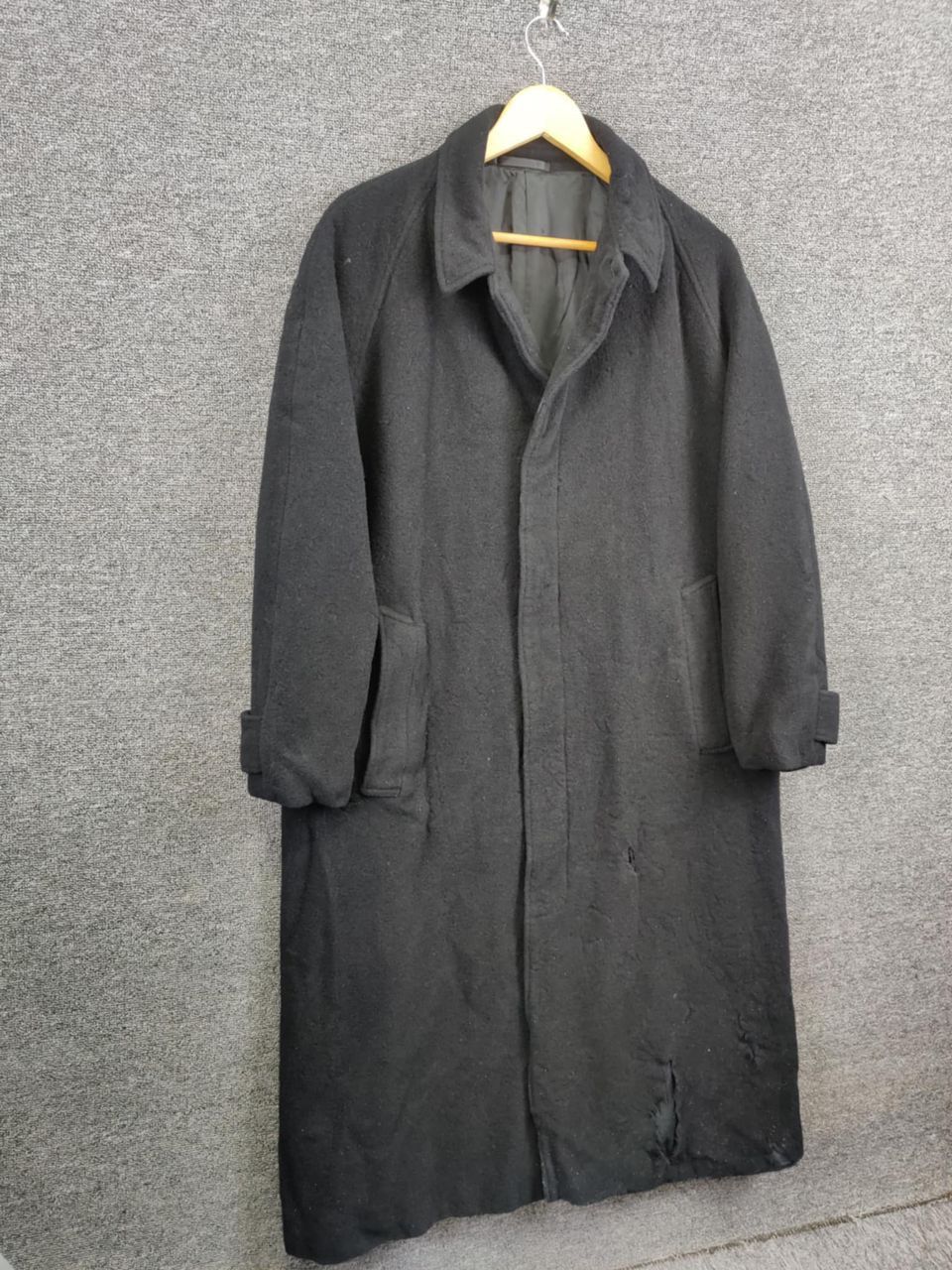 Yohji Yamamoto Vintage Y's Bis Yohji Yamamoto Soft Wool Long Coat Size US L / EU 52-54 / 3 - 3 Thumbnail