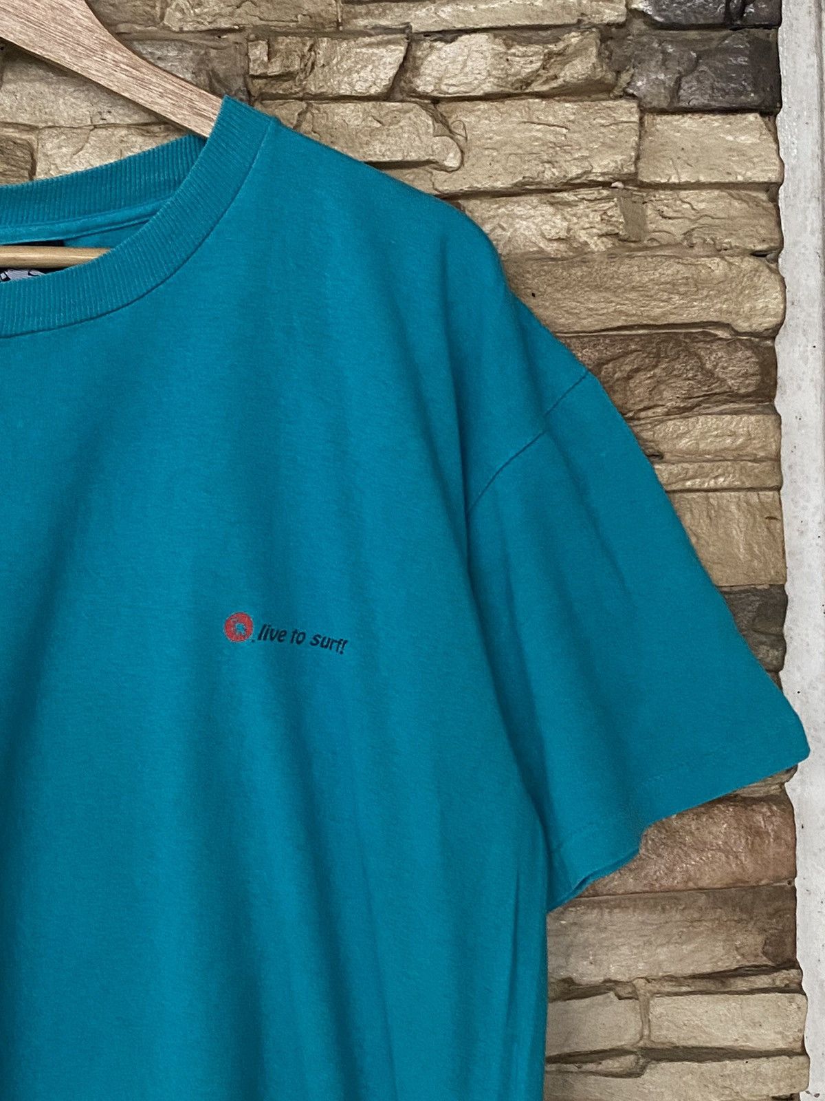 Vintage Vintage 1992 Gotcha Live To Surf 90s Surfing Tees Size US L / EU 52-54 / 3 - 4 Thumbnail