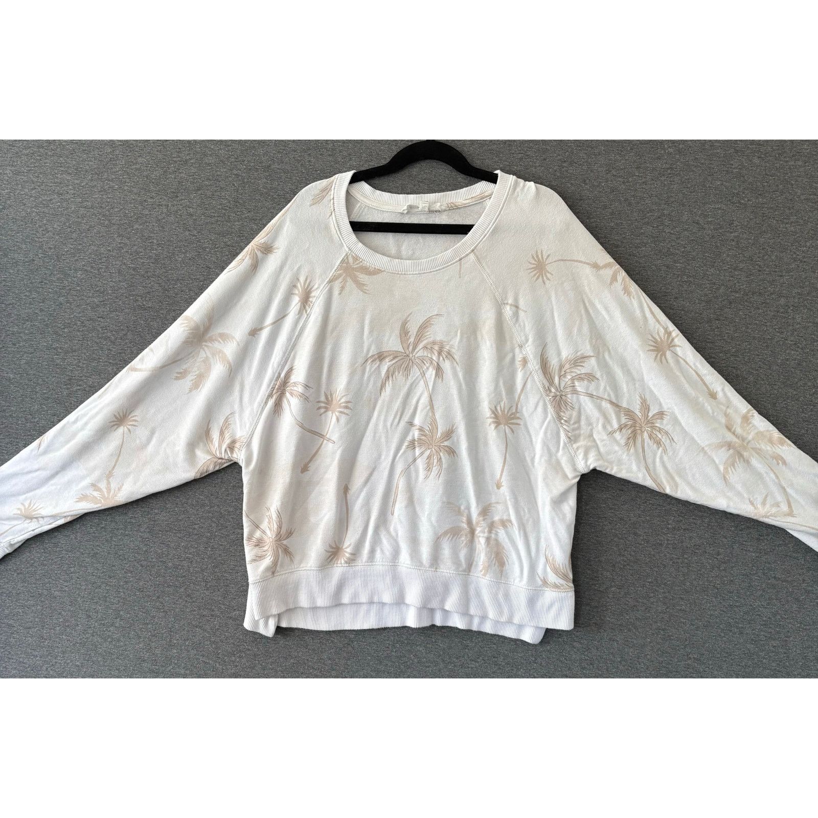 Other WORKSHOP Republic | Palm Tree Print Cropped Sweater | Small Size S / US 4 / IT 40 - 1 Thumbnail