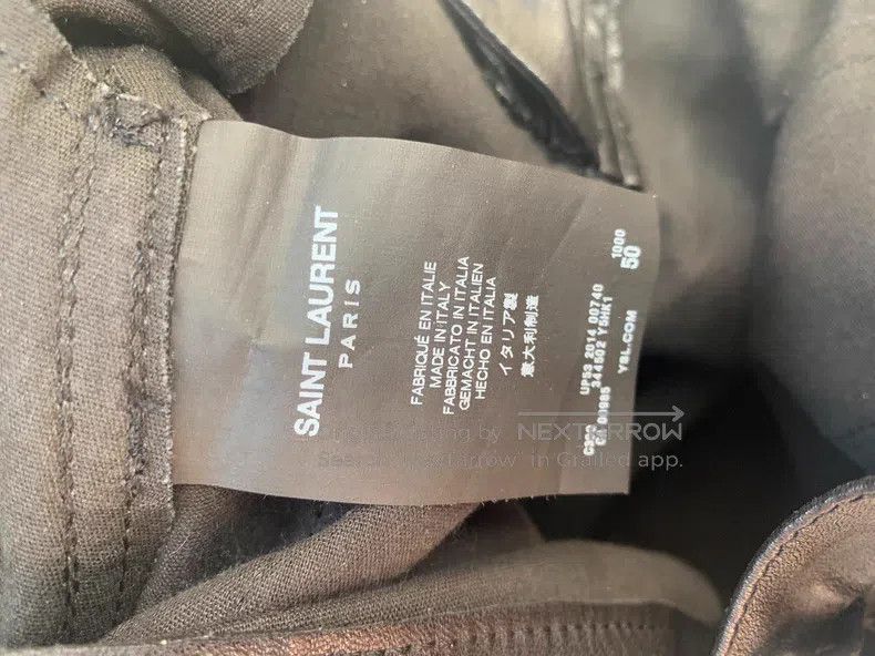 Saint Laurent Paris Saint Laurent Paris Leather Pants Size US 34 / EU 50 - 5 Thumbnail