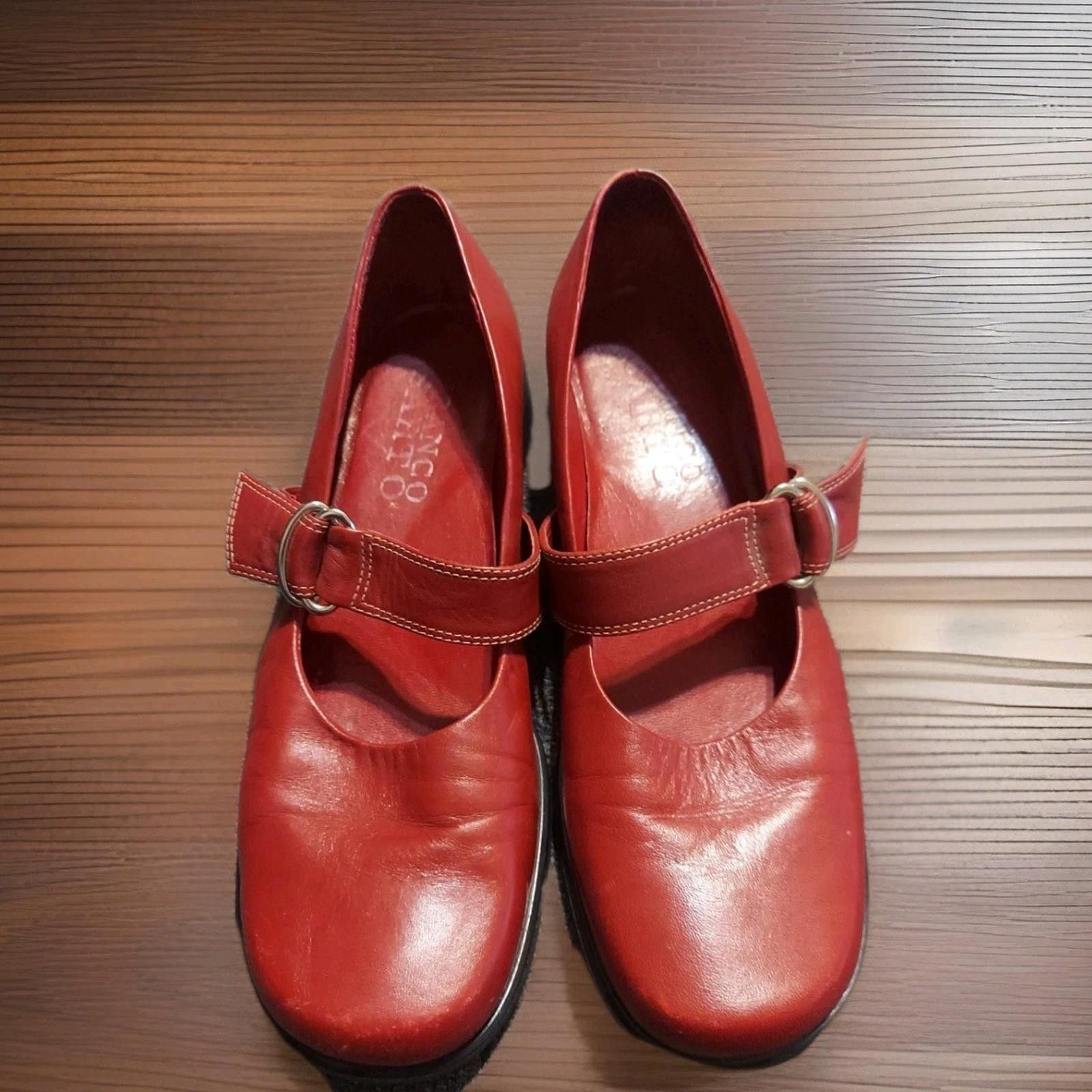 Other Franco Sarto Red Mary Jane Shoes Size 8M Size US 8 / IT 38 - 1 Thumbnail