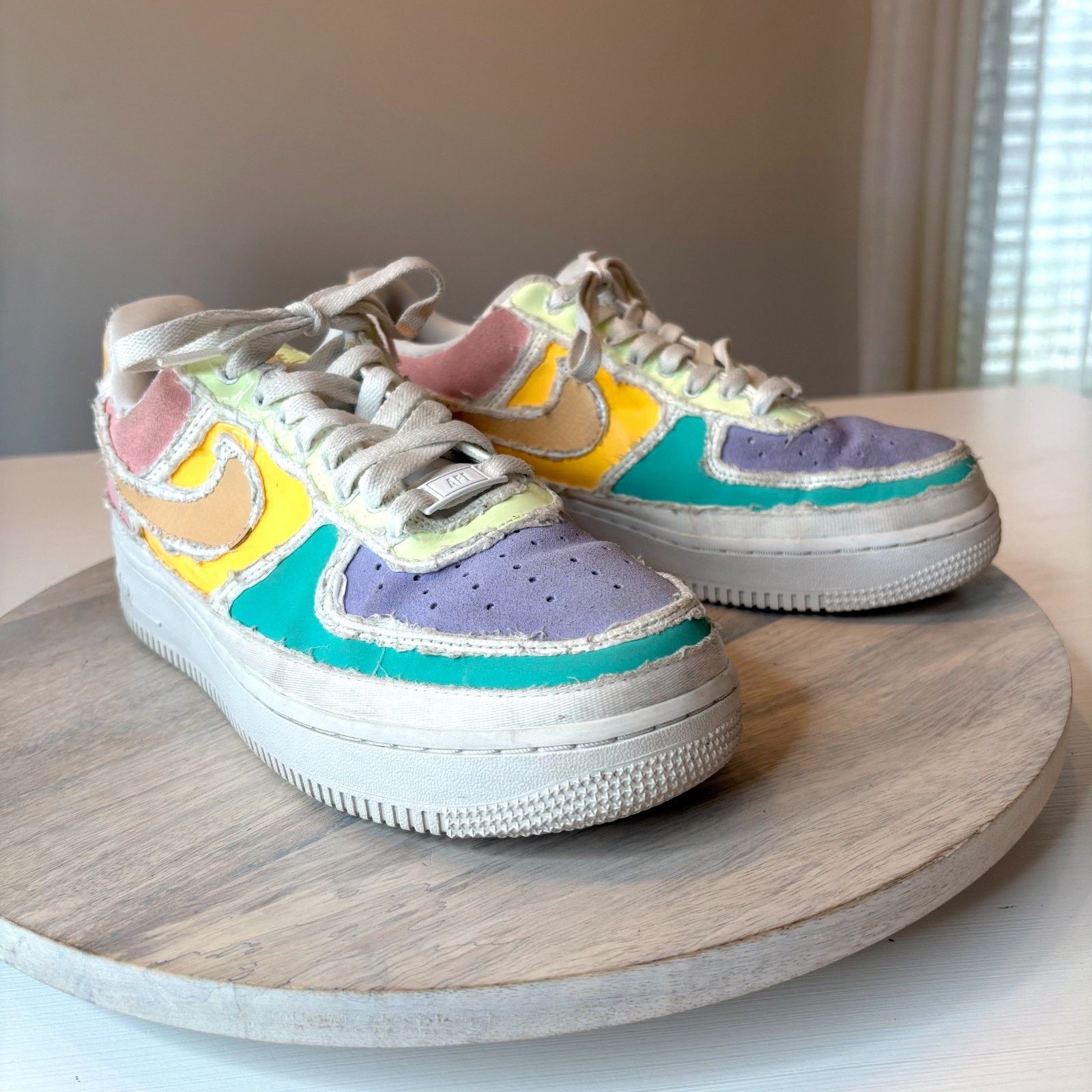 Nike Nike Air Force 1 SE Multi Color Pastel DJ6901-600 Size 9.5 Size US 9.5 / IT 39.5 - 4 Thumbnail