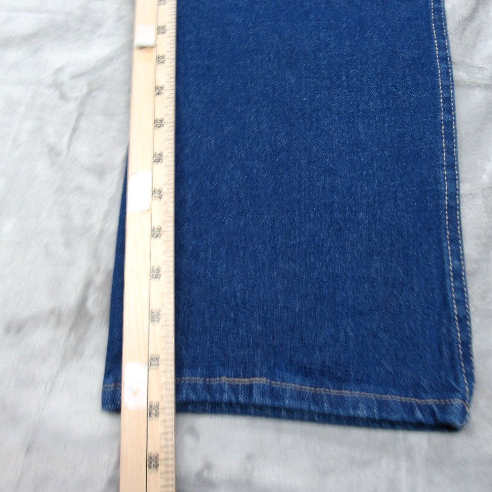 Dickies Dickies Jeans Mens 32x32 Blue Denim Jeans Wide-Leg Regular Inseam 32 5-Pocket Denim Workwear Rugged Casual Size US 32 / EU 48 - 4 Thumbnail