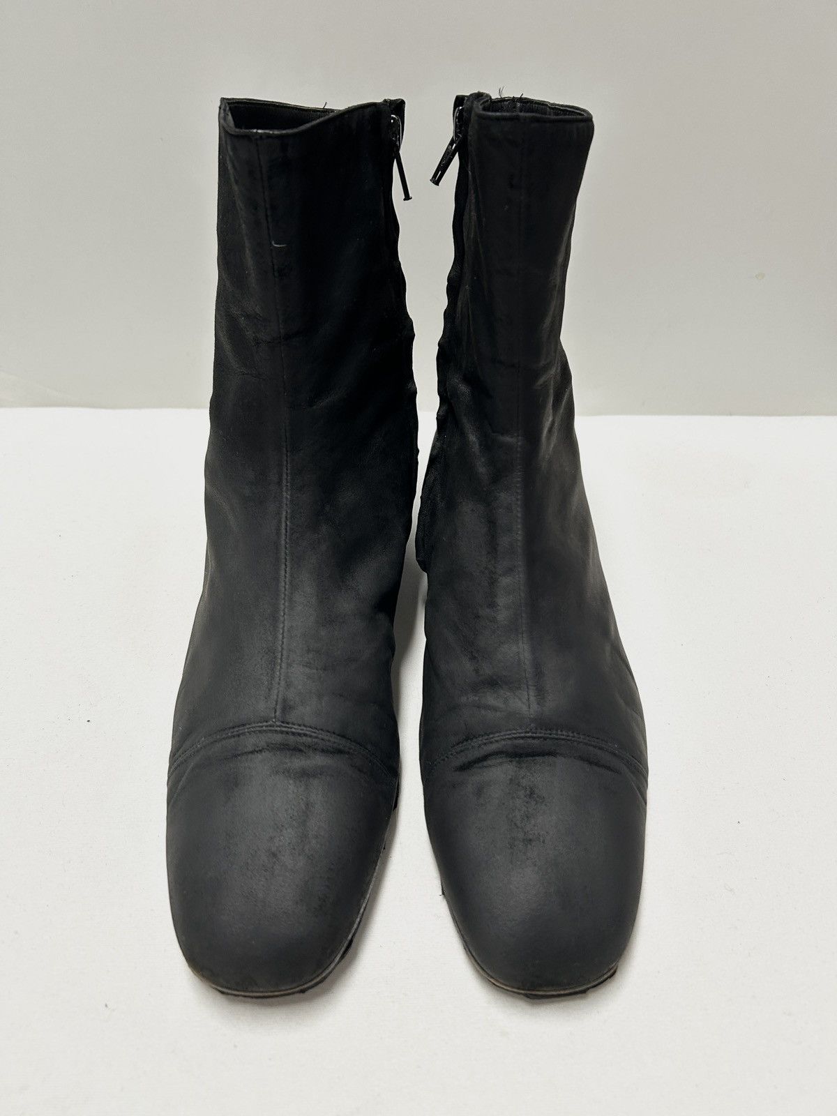 Jil Sander FW2003 Side Zip Horse Leather Boots Size US 8 / EU 41 - 4 Thumbnail